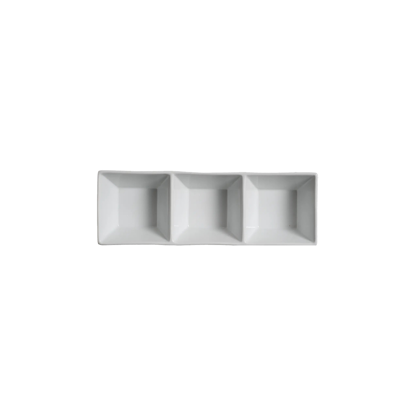 AW-0216 - 7 x 2.5'' Appet. Dish 3 Section