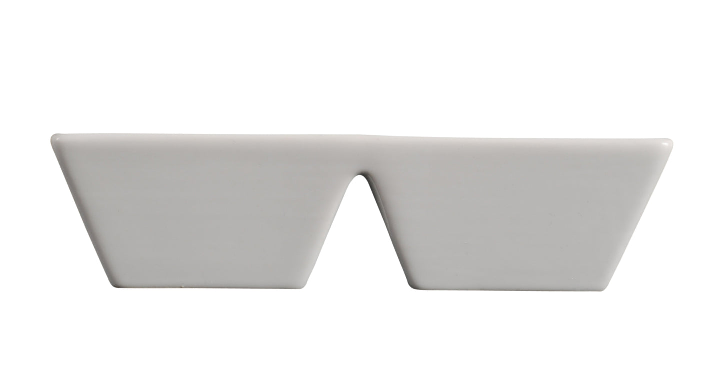 AW-0218 – 8 x 4'' Appet. Dish 2 Section