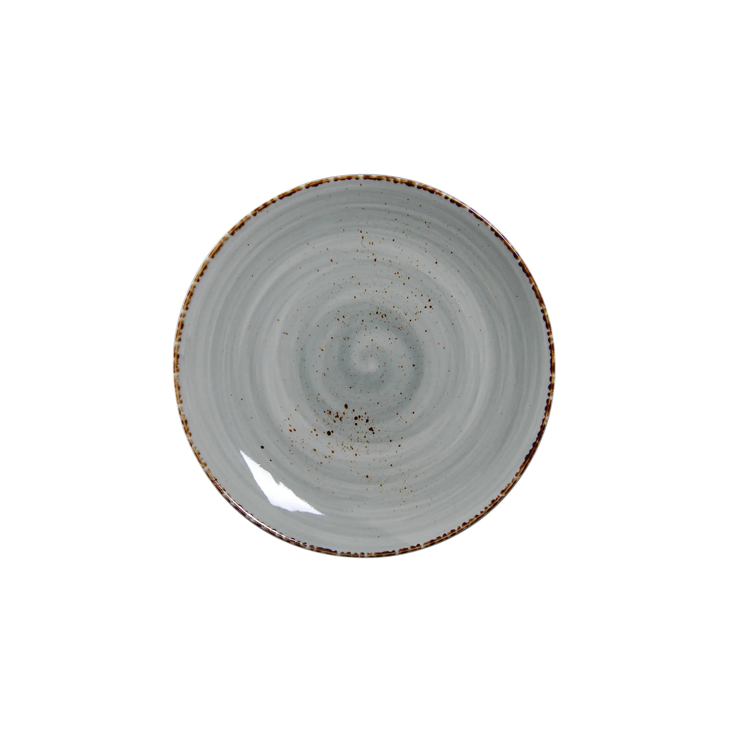 AW-8744G – 8’’ Coupe Plate Splash Grigio