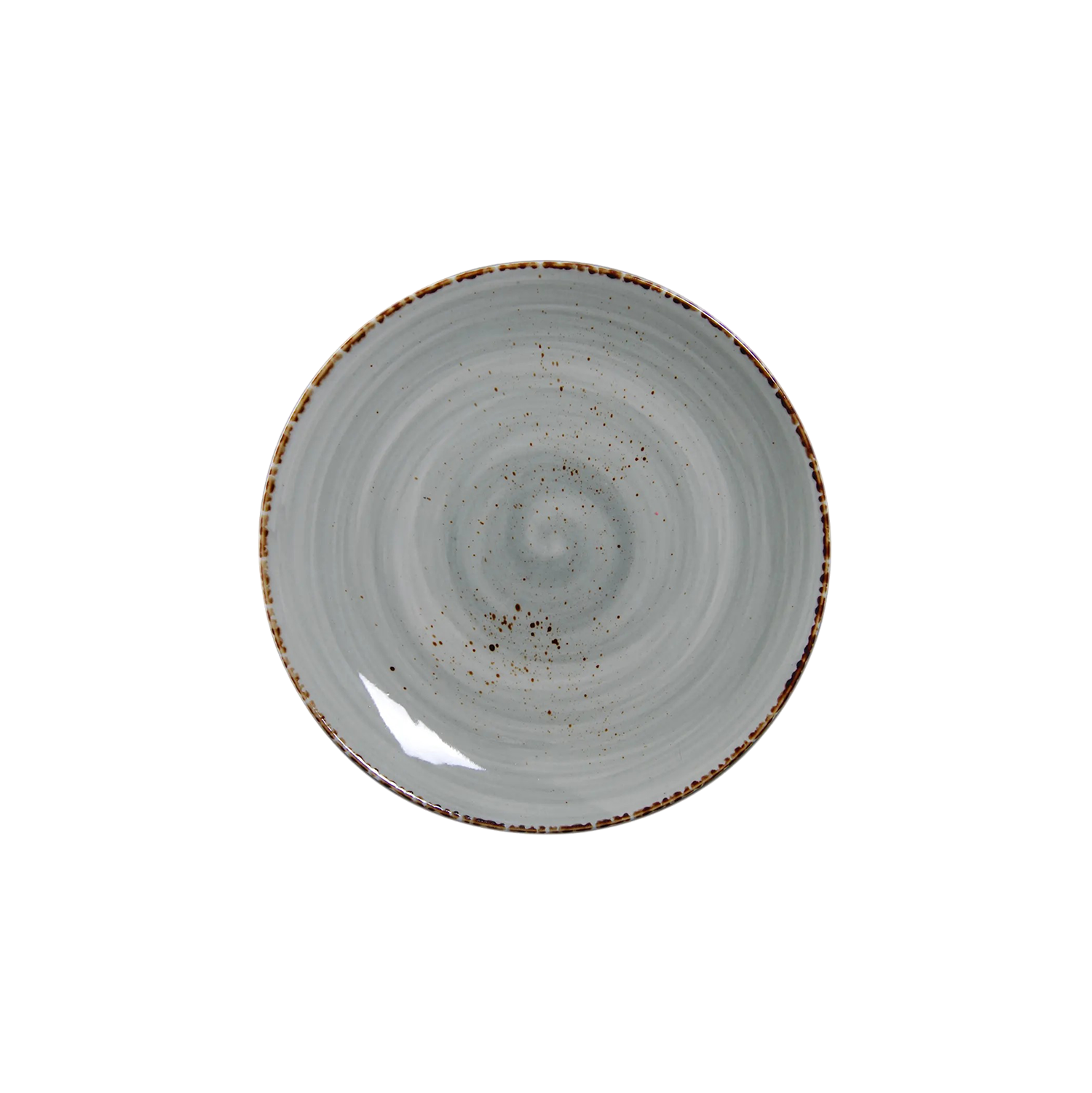 AW-8744G – 8’’ Coupe Plate Splash Grigio