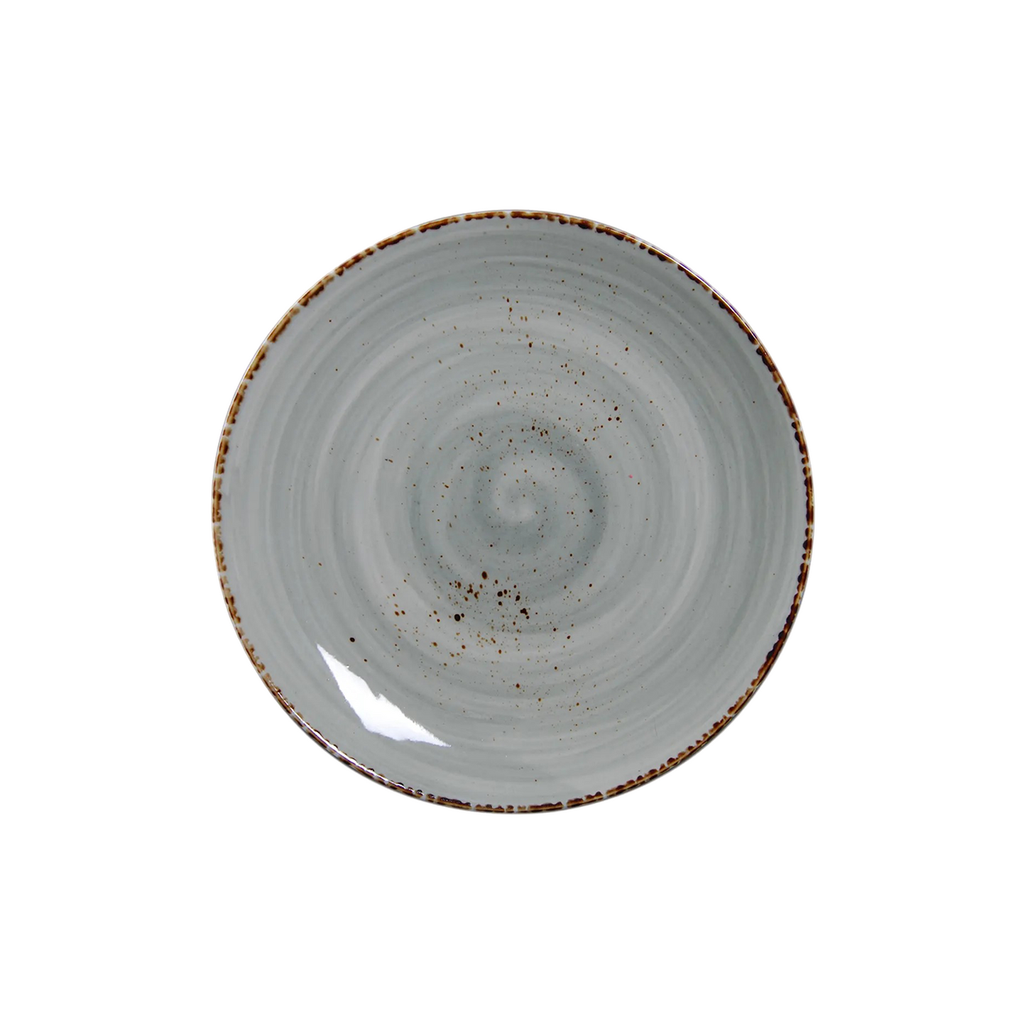 AW-8746G – 9’’ Coupe Plate Splash Grigio