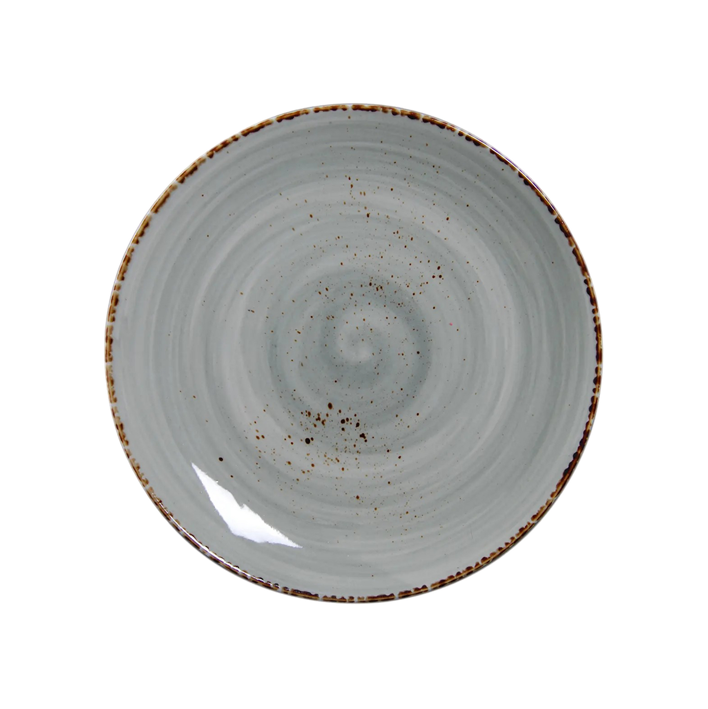 AW-8748G – 10.75’’ Coupe Plate Splash Grigio