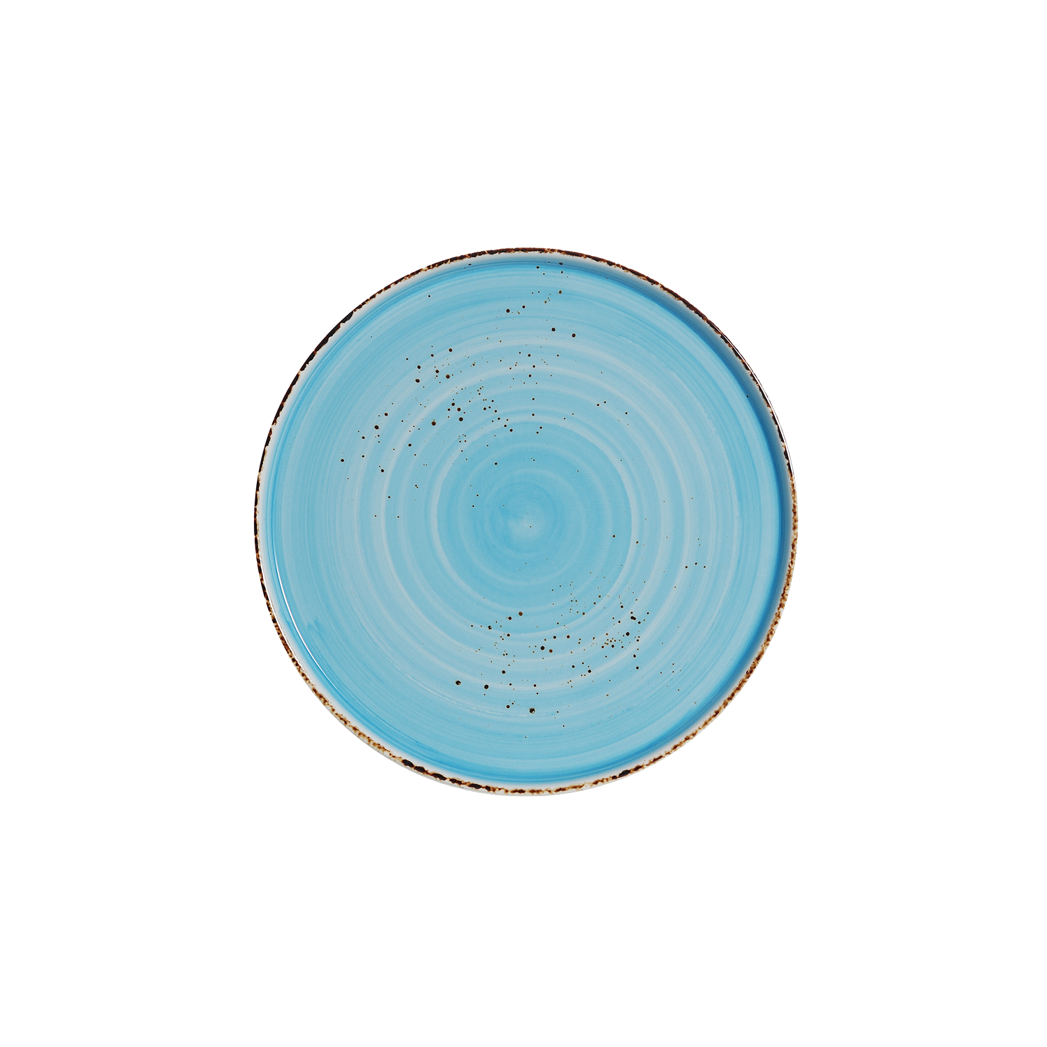AW-8753B – 8’’ Round Stackable Plate Splash Sky Blue