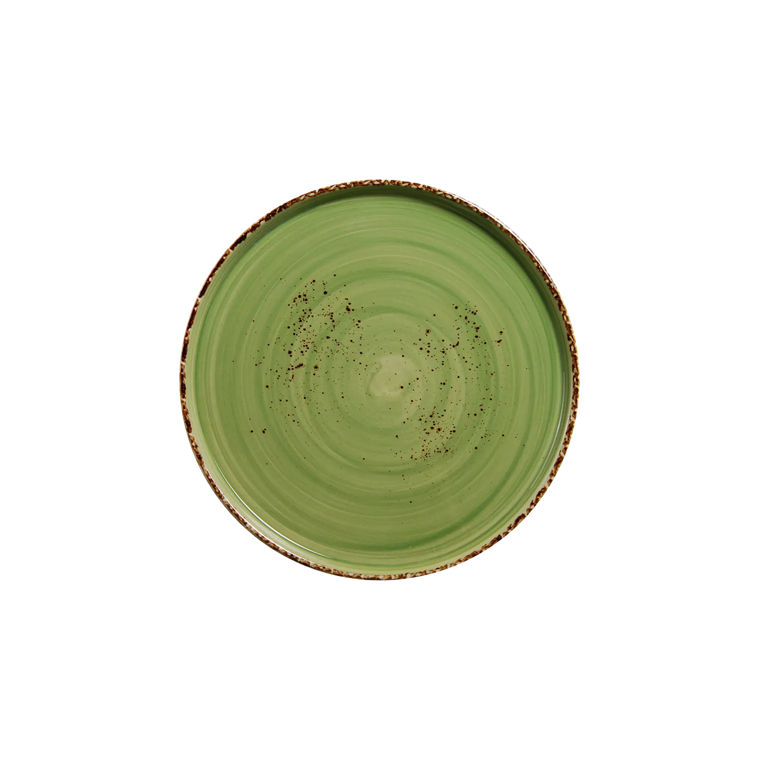 AW-8753V – 8’’ Round Stackable Plate Splash Verde
