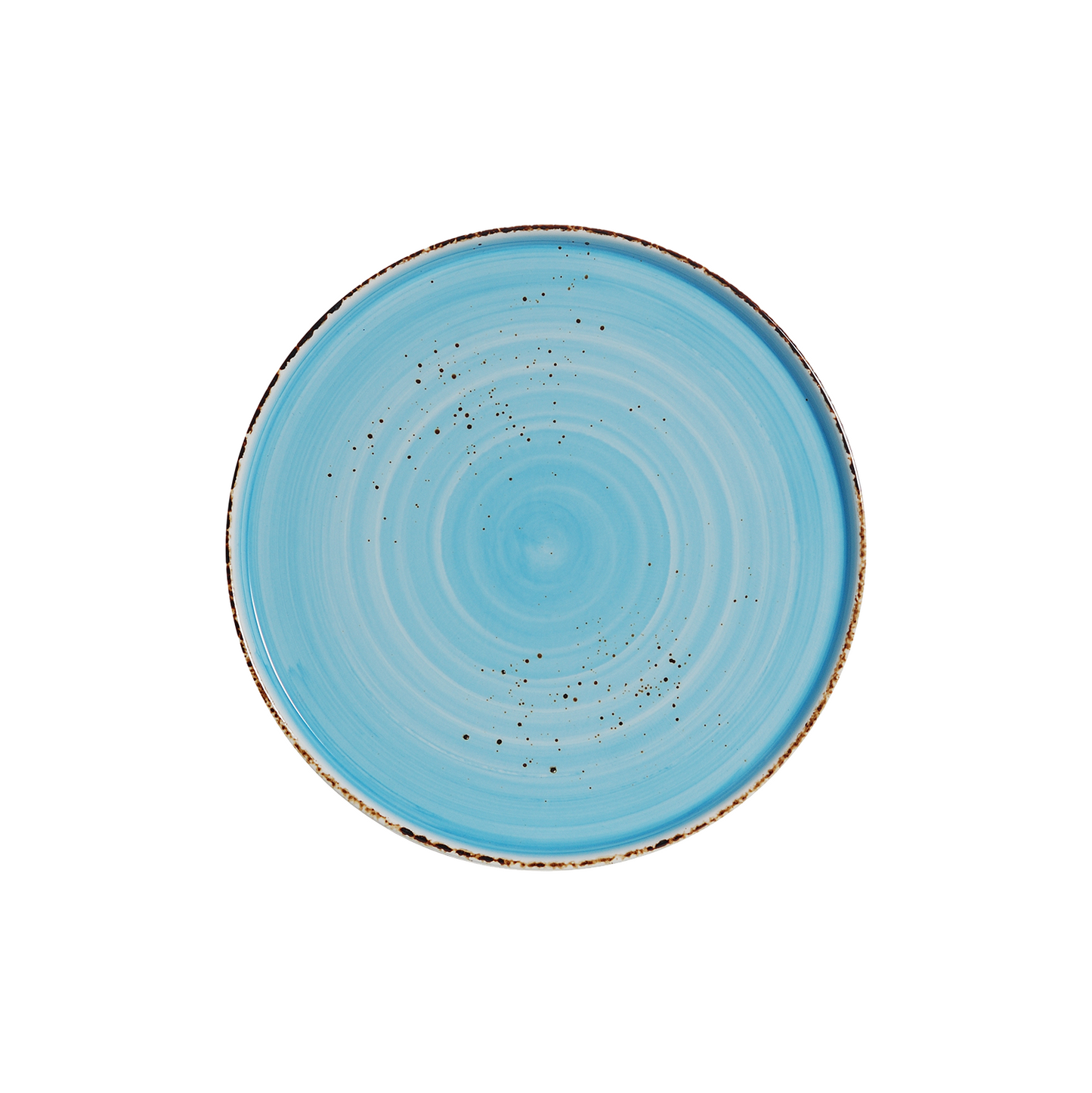 AW-8756B – 9’’ Round Stackable Plate Splash Sky Blue