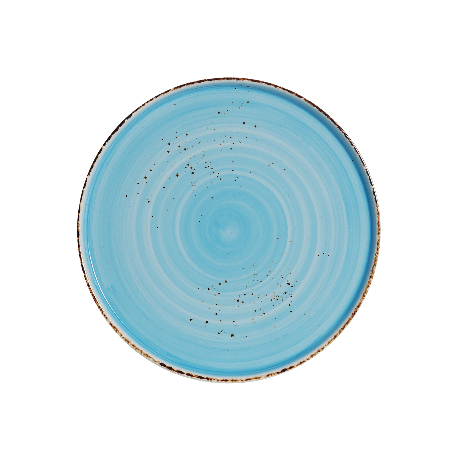 AW-8757B – 10’’ Round Stackable Plate Splash Sky Blue