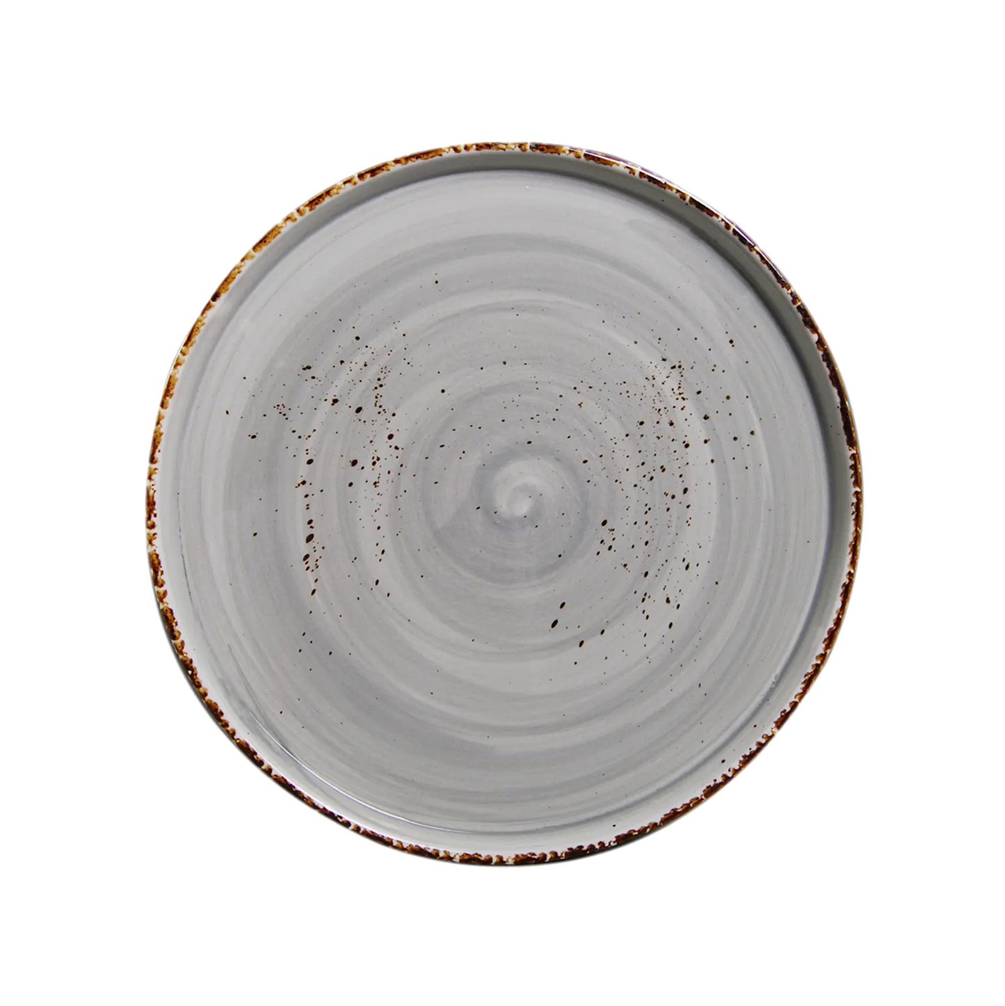 AW-8758G – 11’’ Round Stackable Plate Splash Grigio