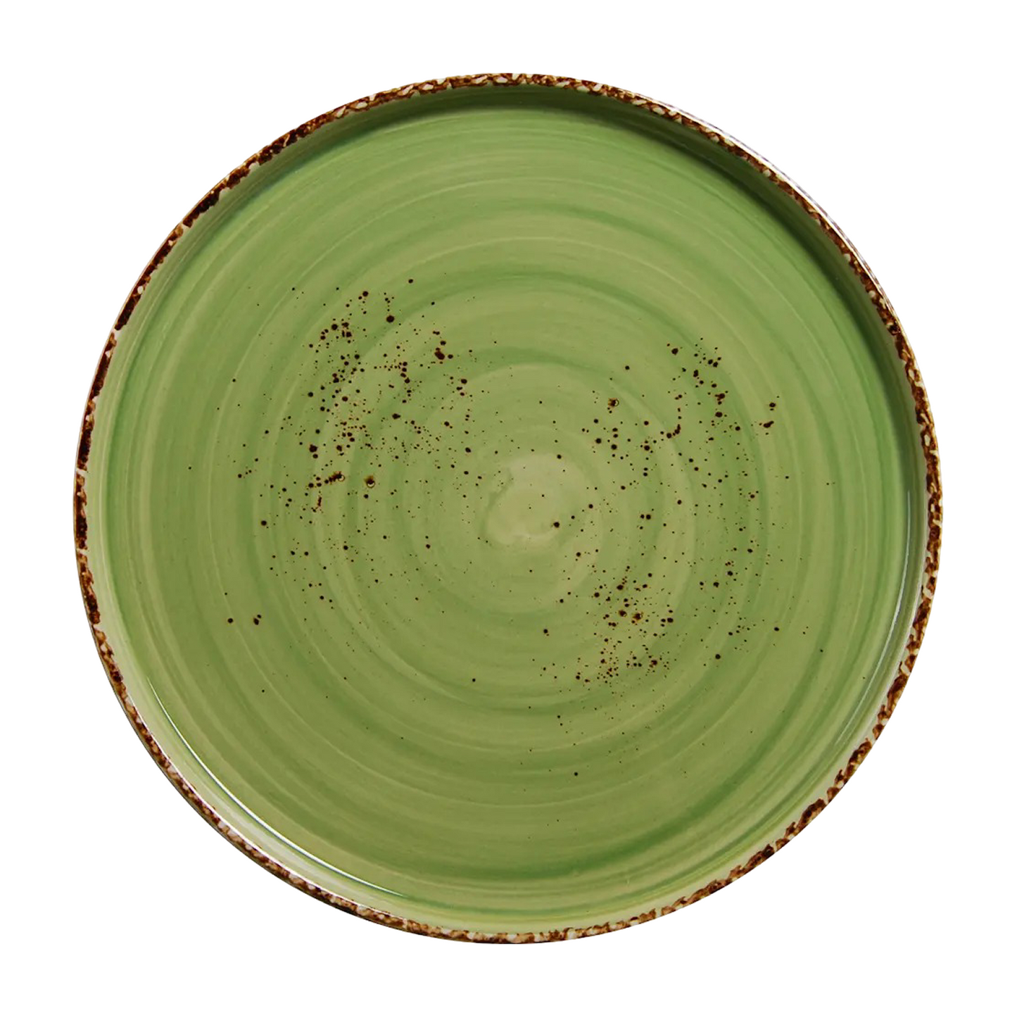 AW-8759V – 13’’ Round Stackable Plate Splash Sky Verde