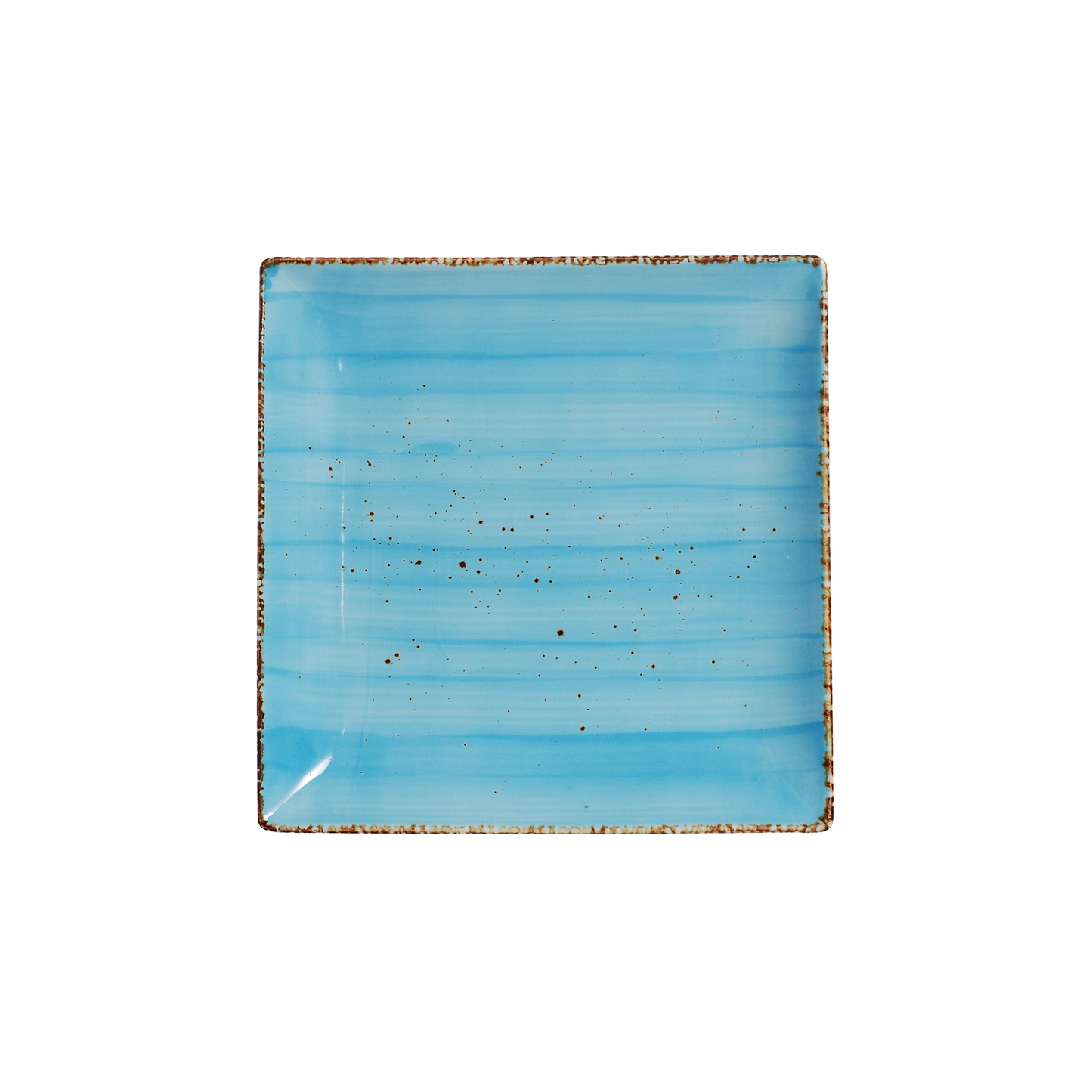 AW-8760B – 8’’ Square Plate Splash Sky Blue