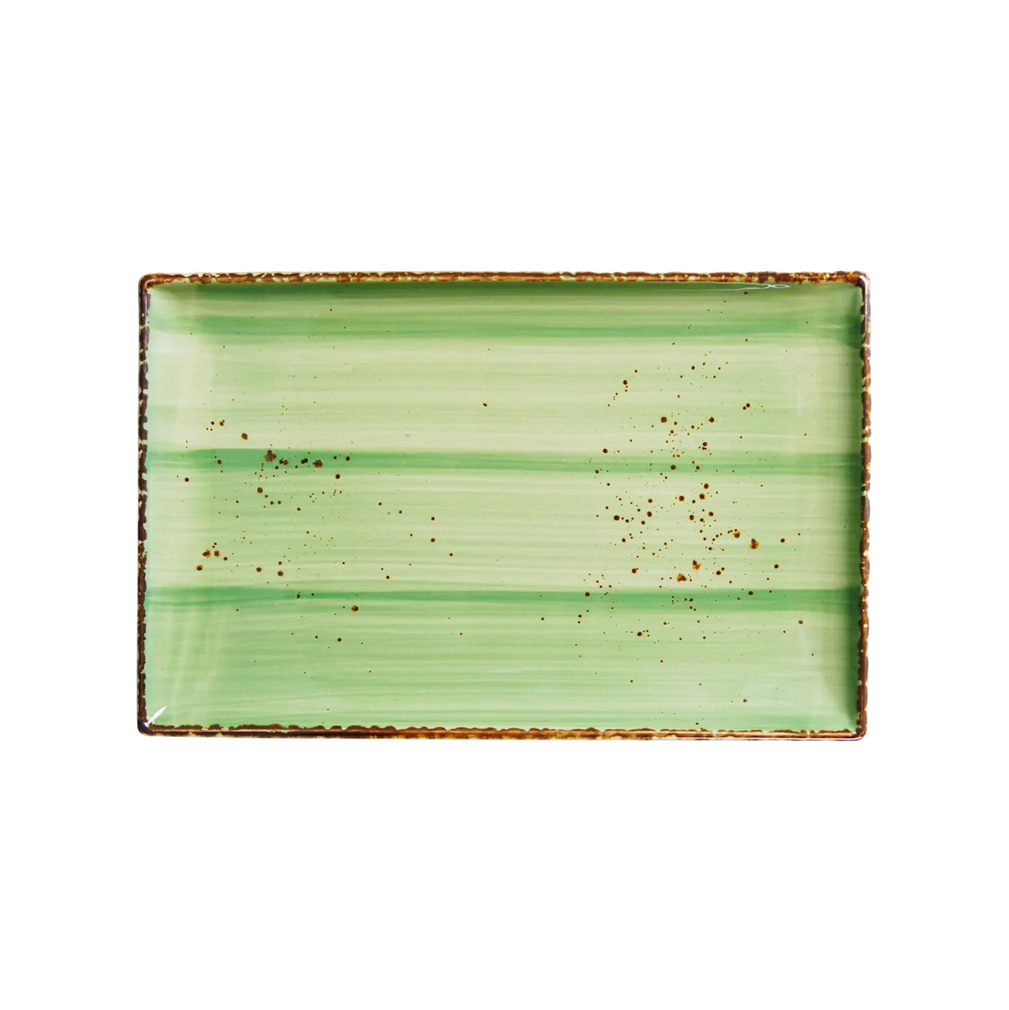 AW-8764V - 11 x 7’’ Rectangular Plate Splash Verde