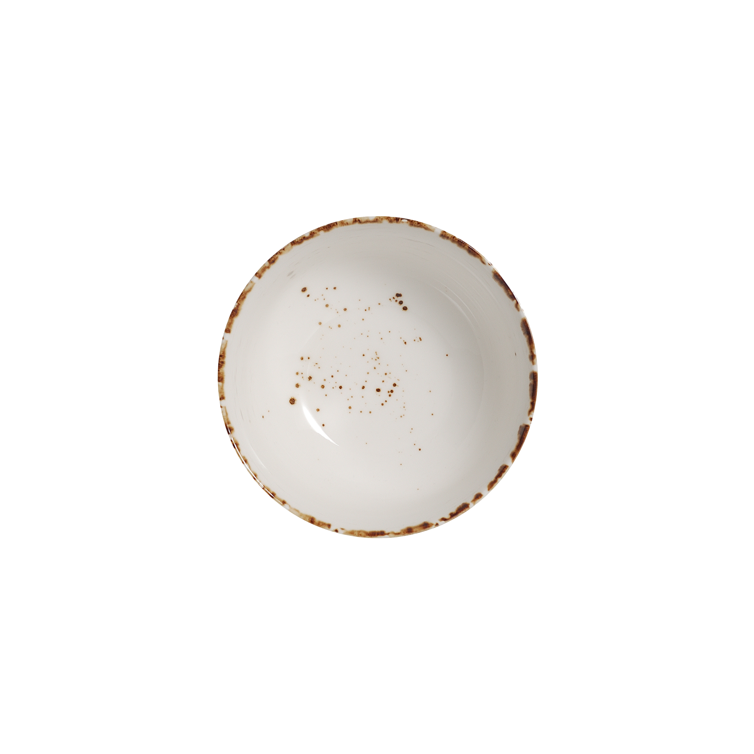 AW-8777 - 8 Inch Splash White Round Bowl, 30 Oz