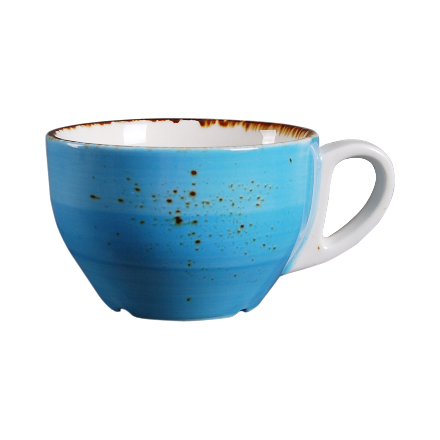 AW-8782B - Cappuccino Cup Splash Sky Blue 12 Oz.