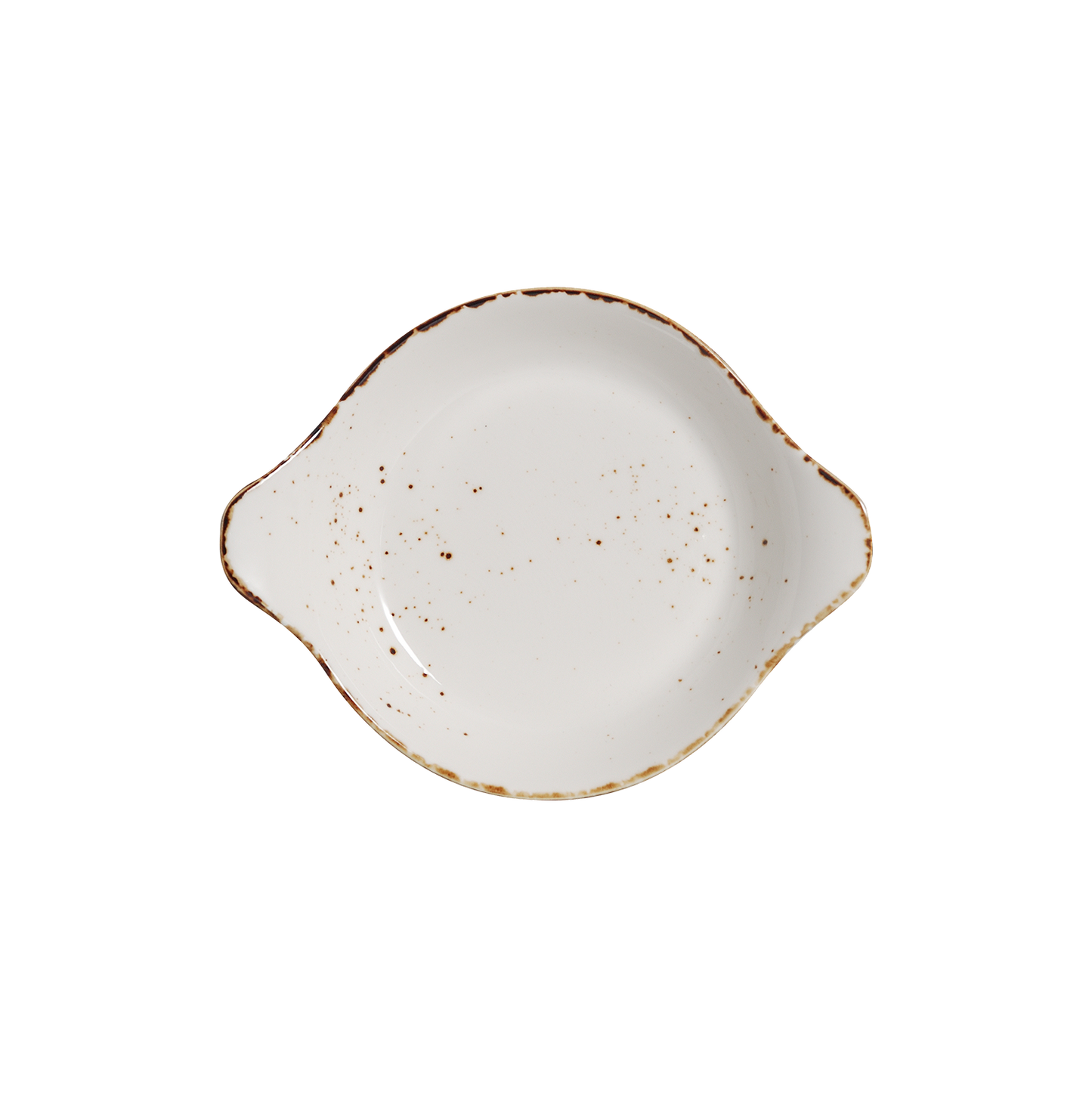 AW-8786 – 8.5'' Round Eared Dish Splash Blanch 12 Oz.