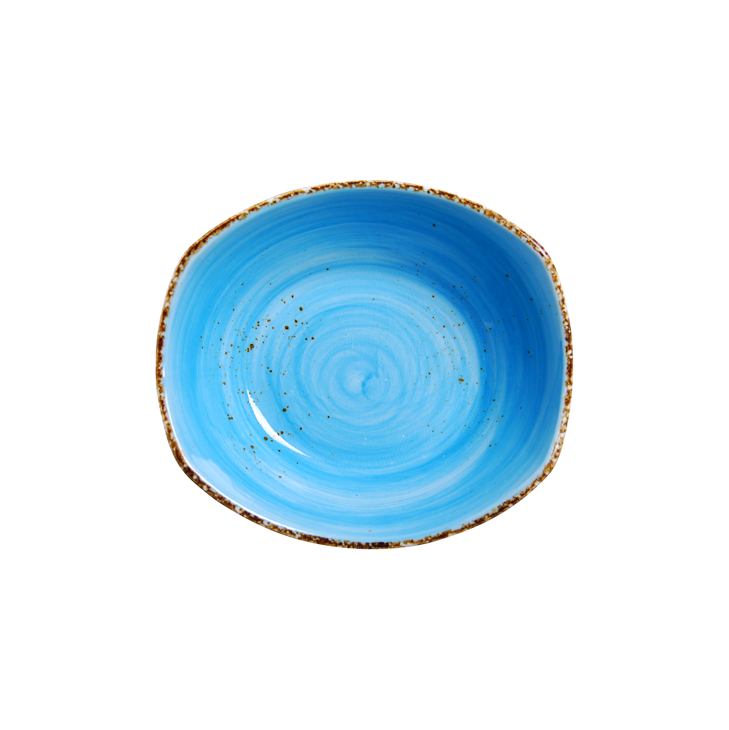 AW-8794B - 7 x 6.25’’ Rectangular Deep Bowl 20 Oz. Splash Sky Blue