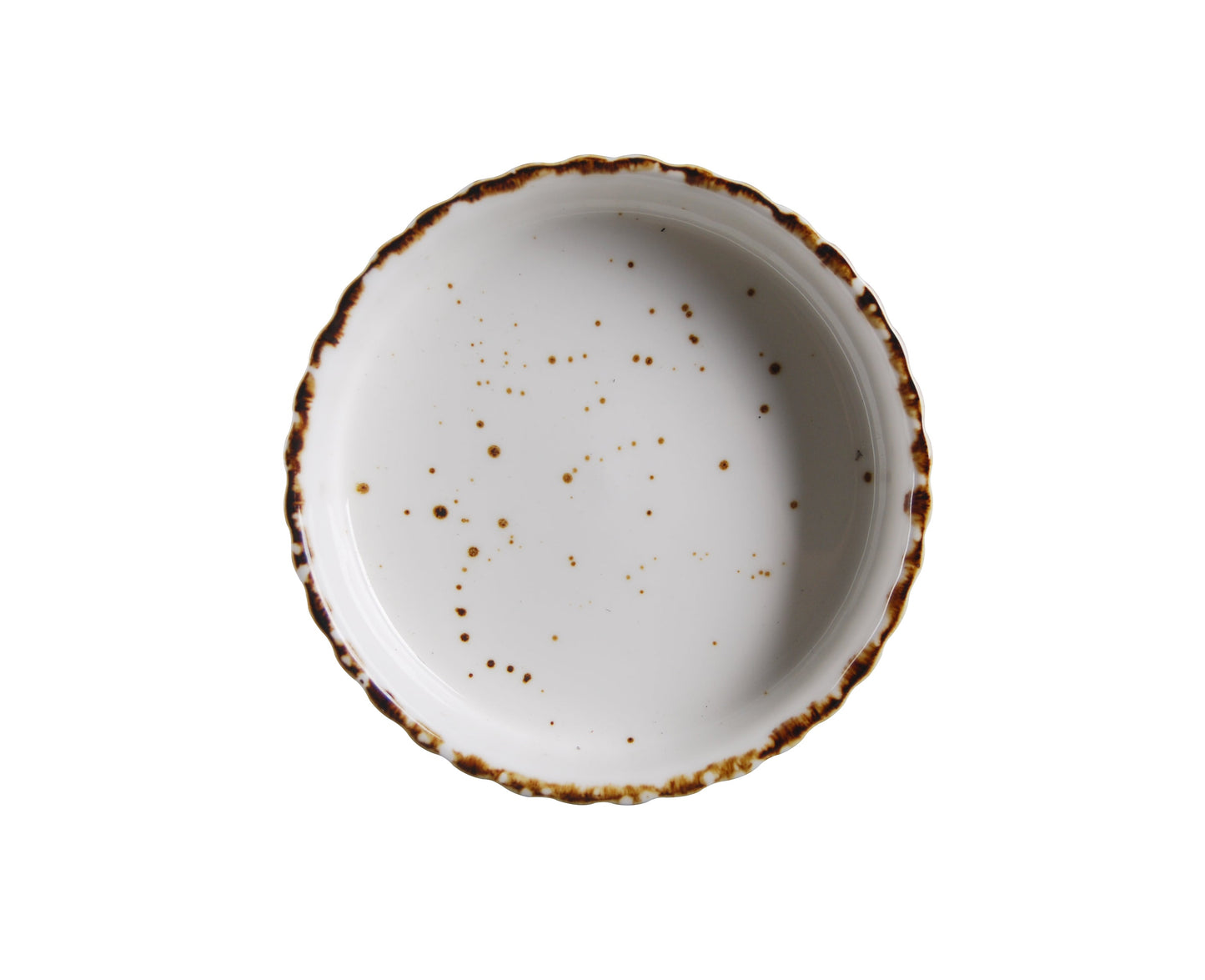 AW-8882 – 5'' Round Cream Brulee Splash Blanch 6 Oz.