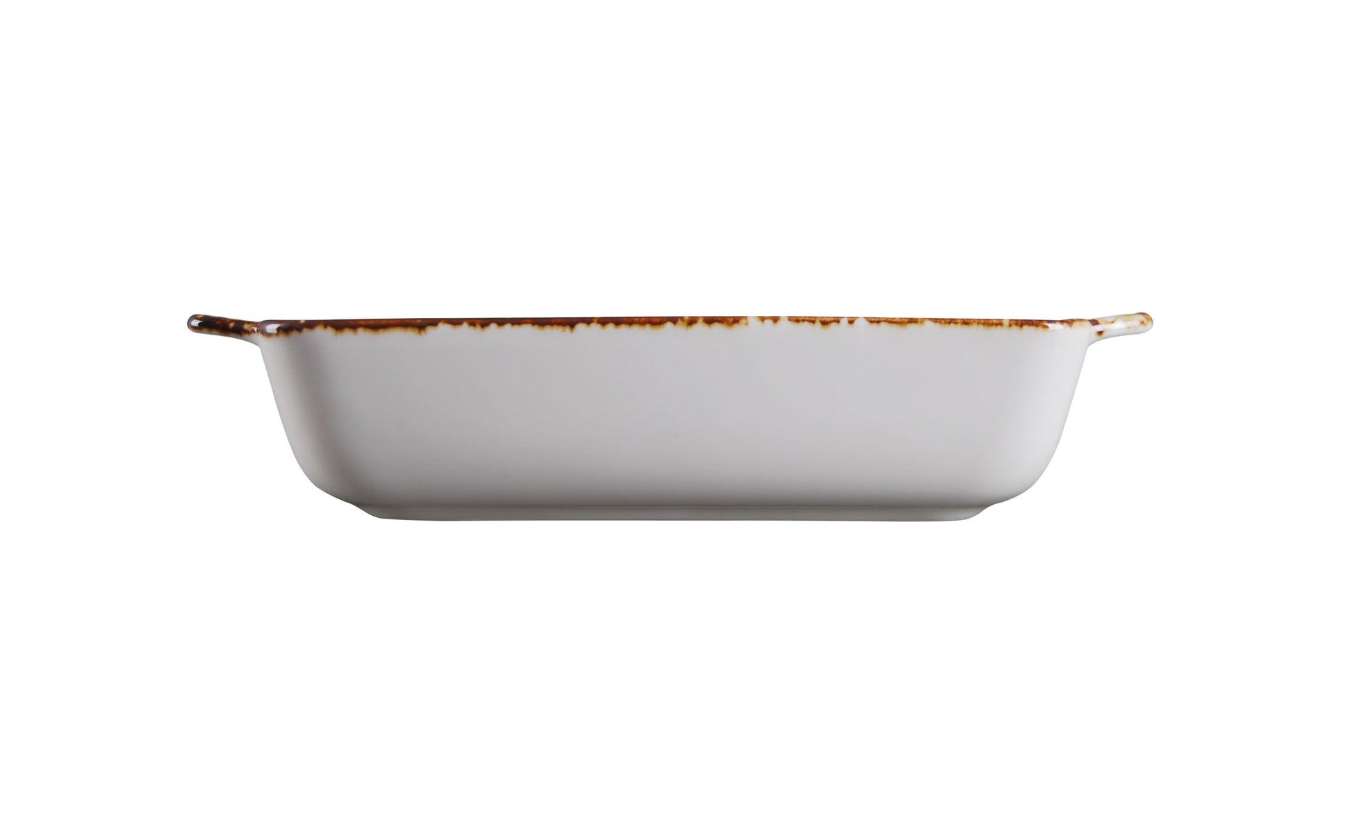AW-8884 - 6.25 x 4.25'' Rect. Baking Dish Splash Blanch 12 Oz.