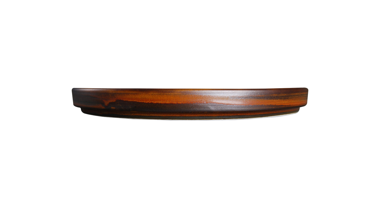 BK-0166 – 10.5’’ Stackable Plate Lava