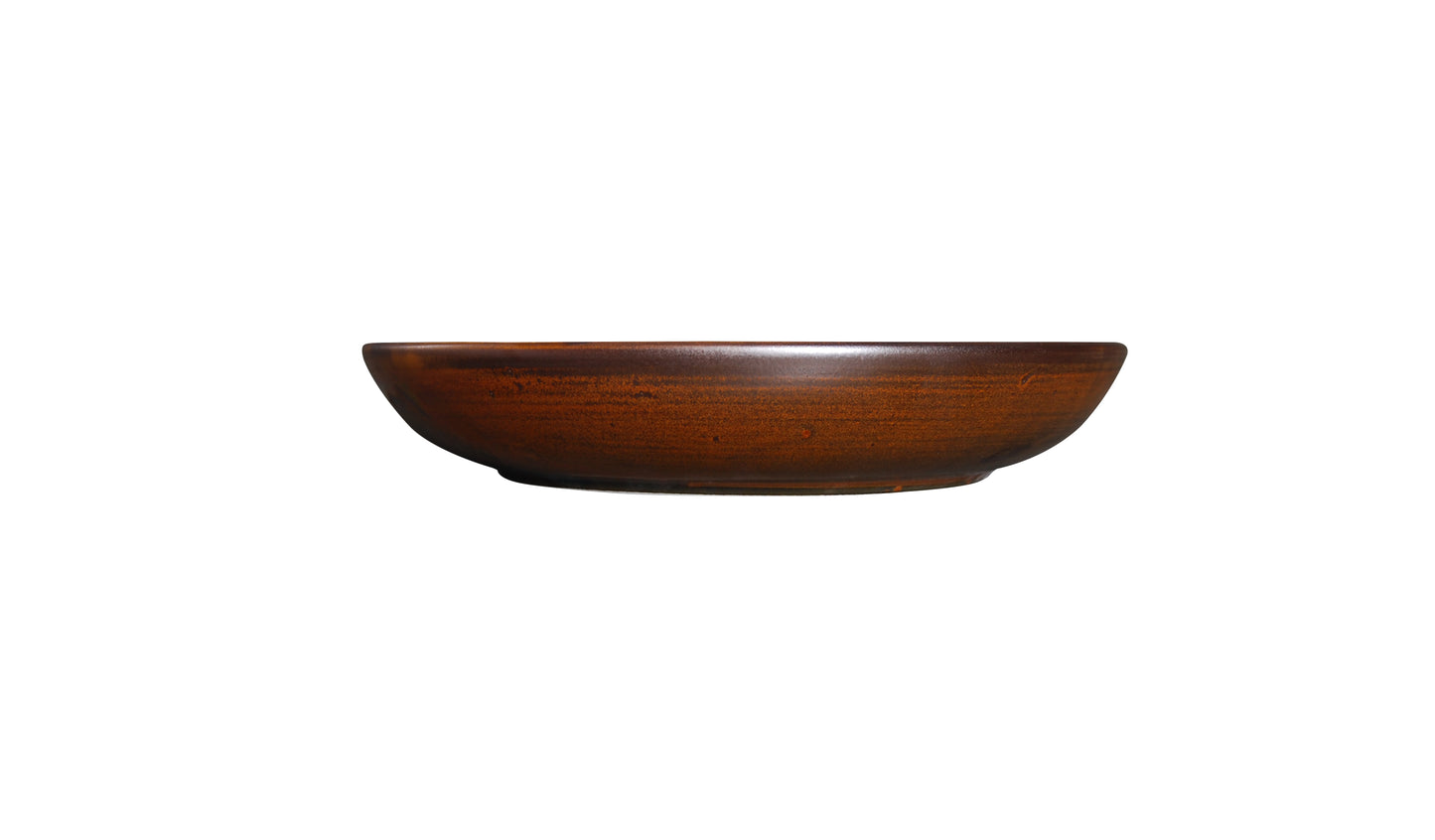 BK-0168 – 10’’ Deep Round Coupe Plate Lava 40 Oz.