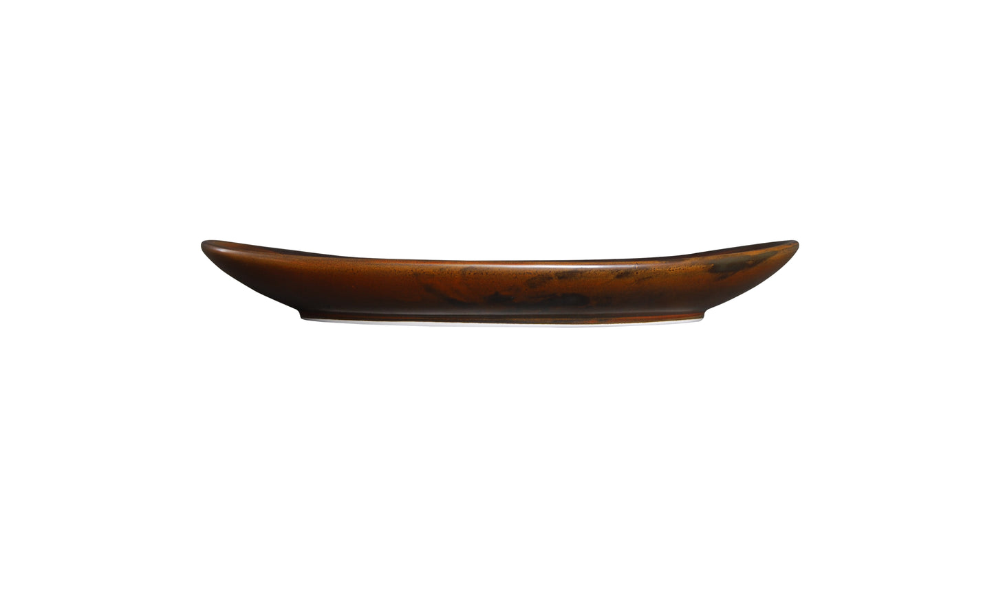BK-0170 - 13 x 9’’ Deep Oval Coupe Plate Lava