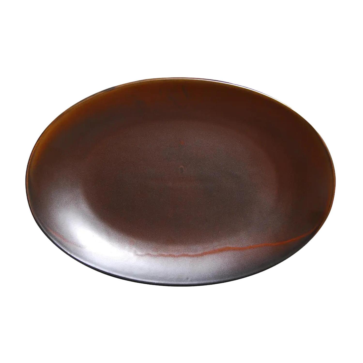 BK-0170 - 13 x 9’’ Deep Oval Coupe Plate Lava