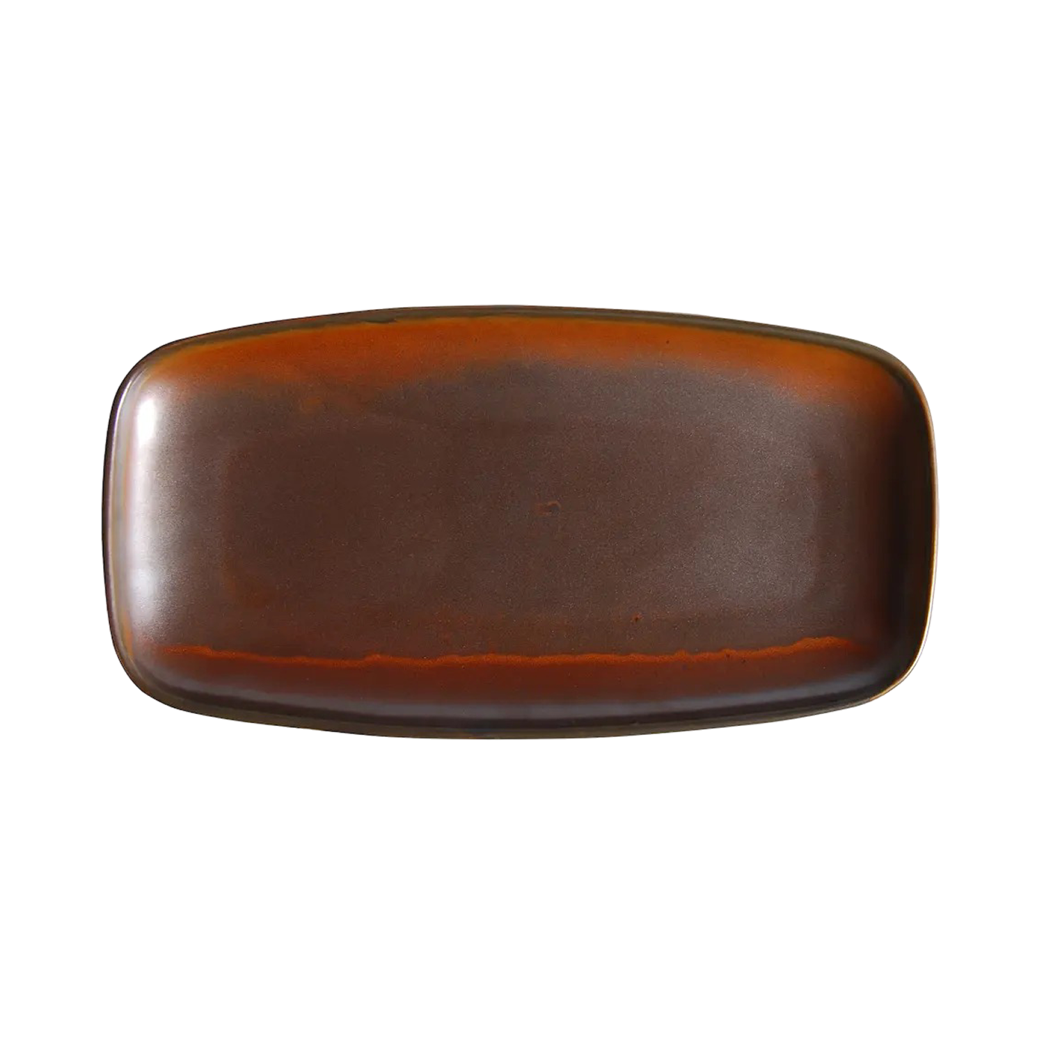 BK-0178 - 12.25 x 6.25’’ Rectangular Plate Lava