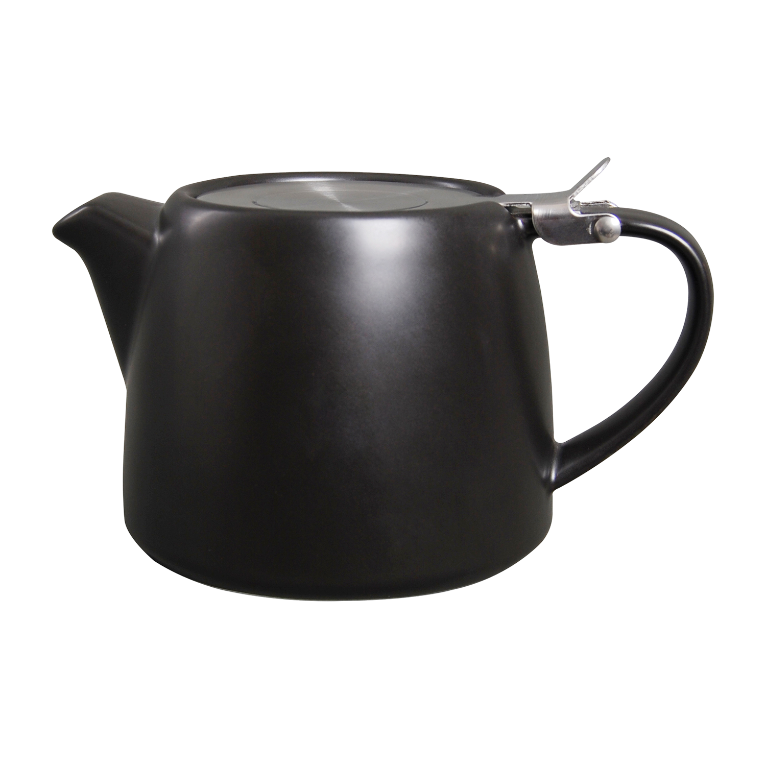 BK-1014 - Tea Pot Black Matte Color 18 Oz.