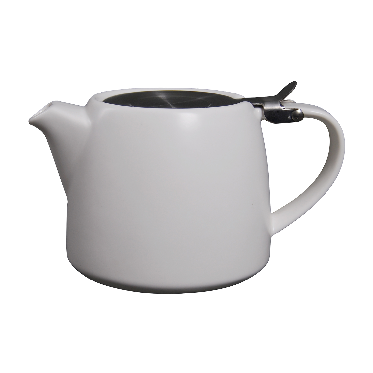 BK-1016 - Tea Pot American White Matte Color 18 Oz.