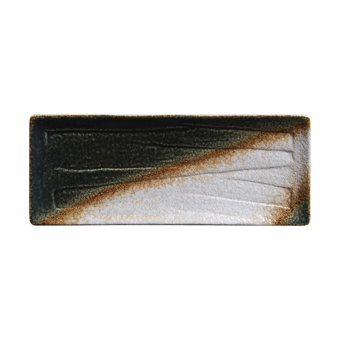 BK-2021 - 12 x 4.5’’ Rectangular Plate Seaweed Marine