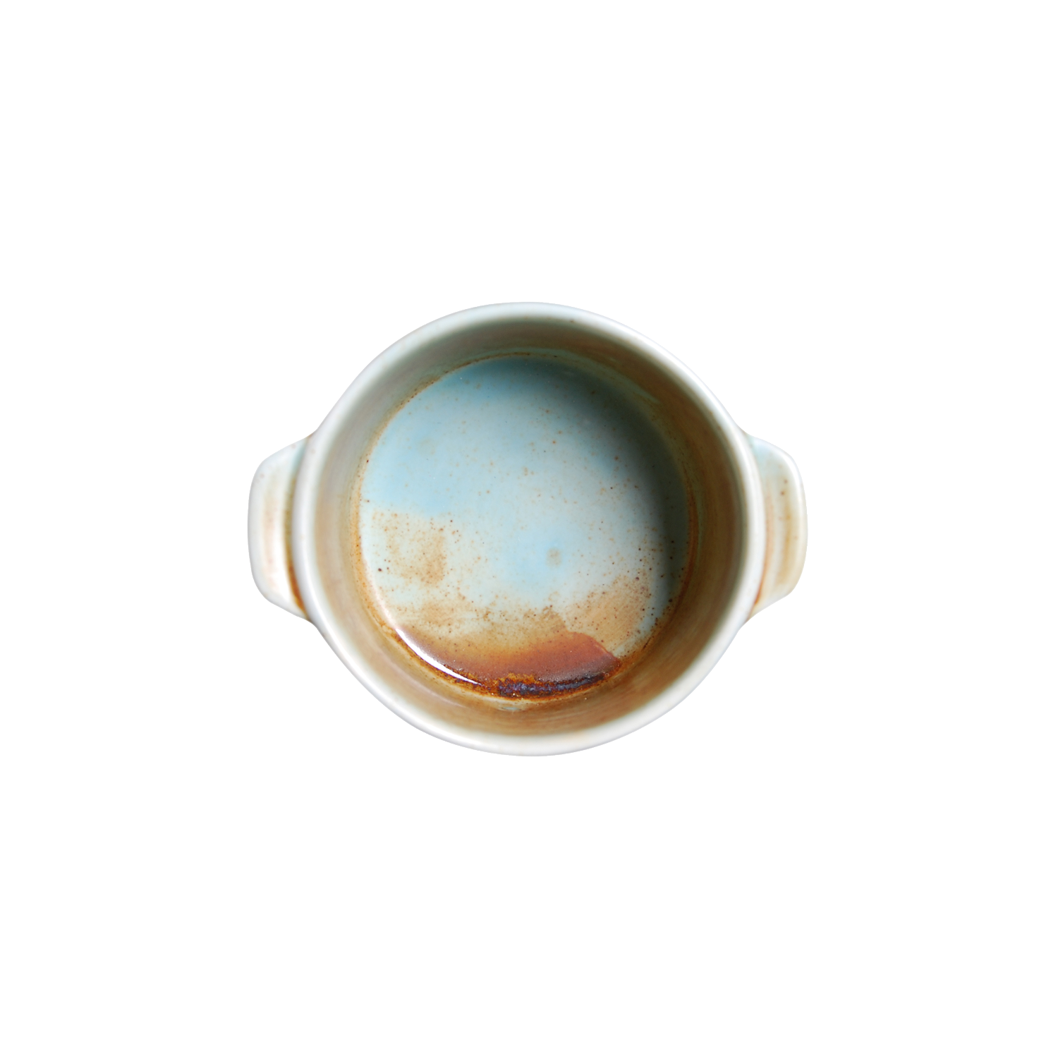 BK-2066 – 4'' Rd. Baking Pot W/Handle Fire Earth 5 Oz.