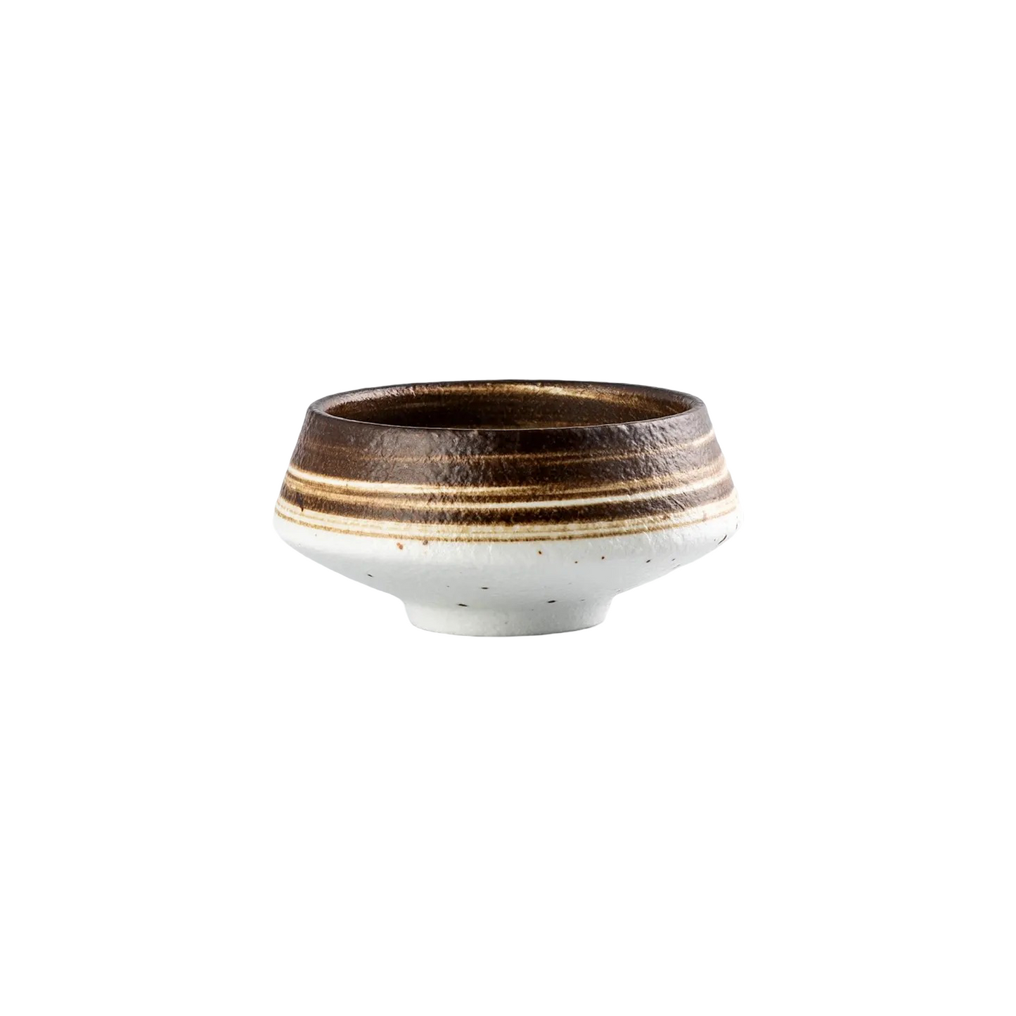 BK-3090 – 3.5’’ Bowl White/Brown 5 Oz.