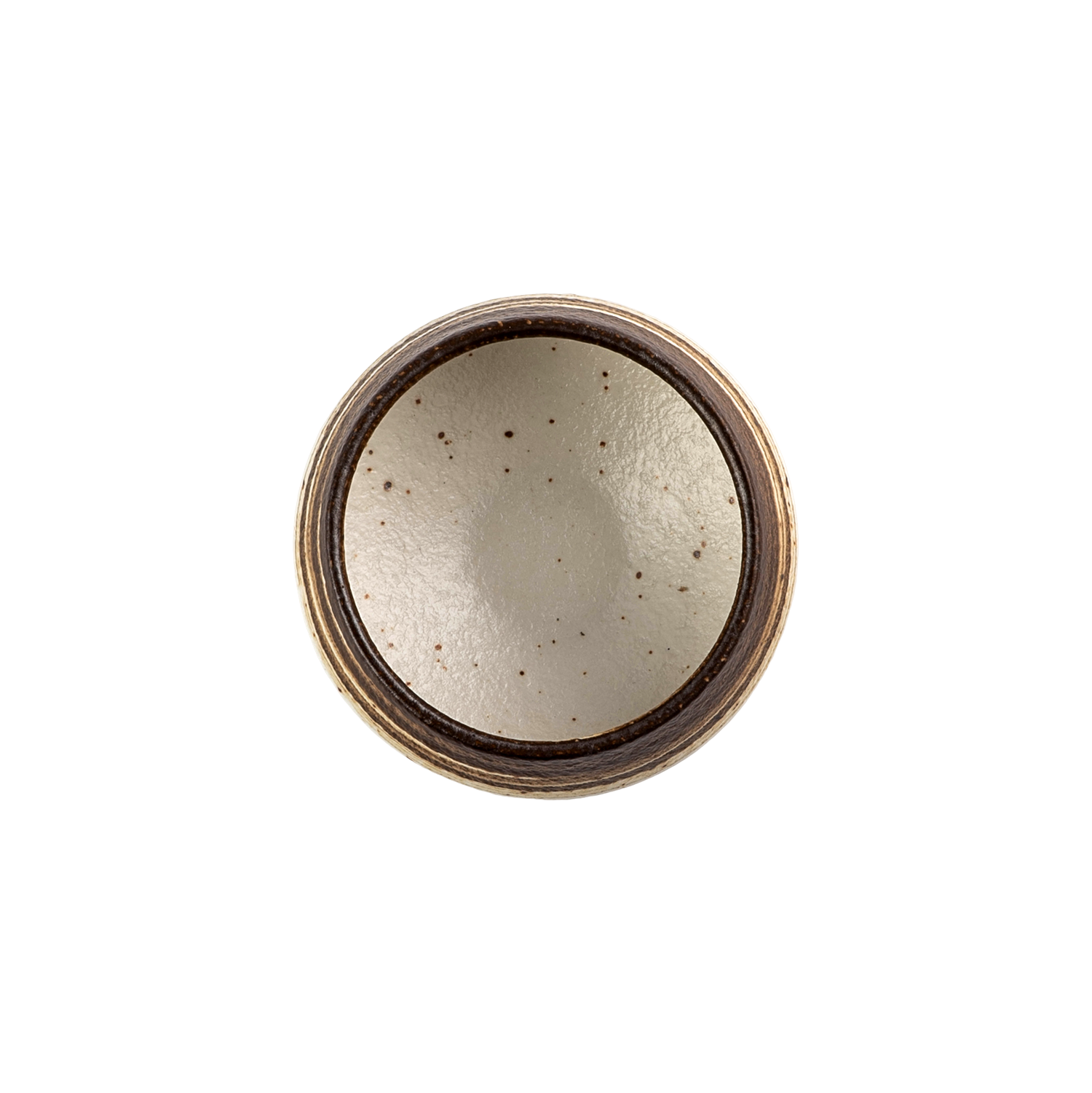 BK-3090 – 3.5’’ Bowl White/Brown 5 Oz.