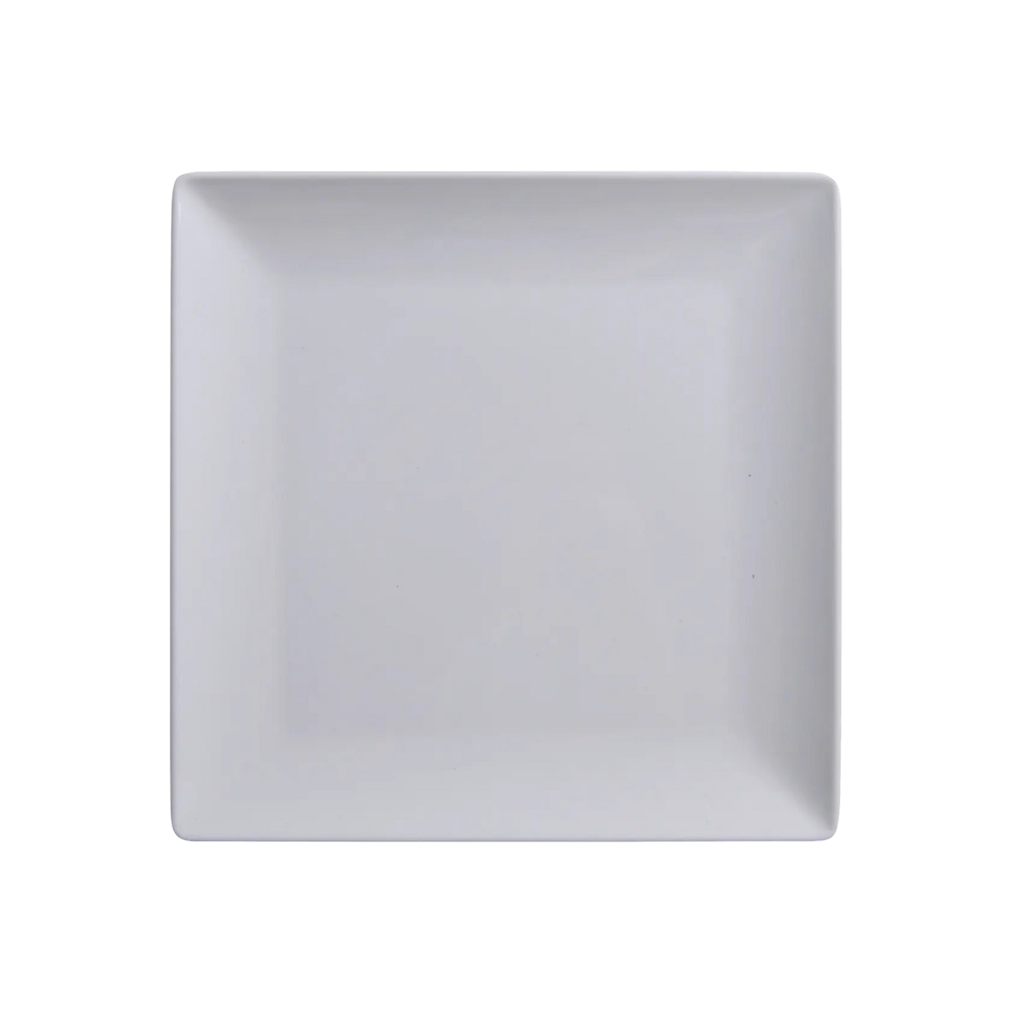 MM-5094 - Sleek 10'' Square Melamine Plate, Durable for Food Service