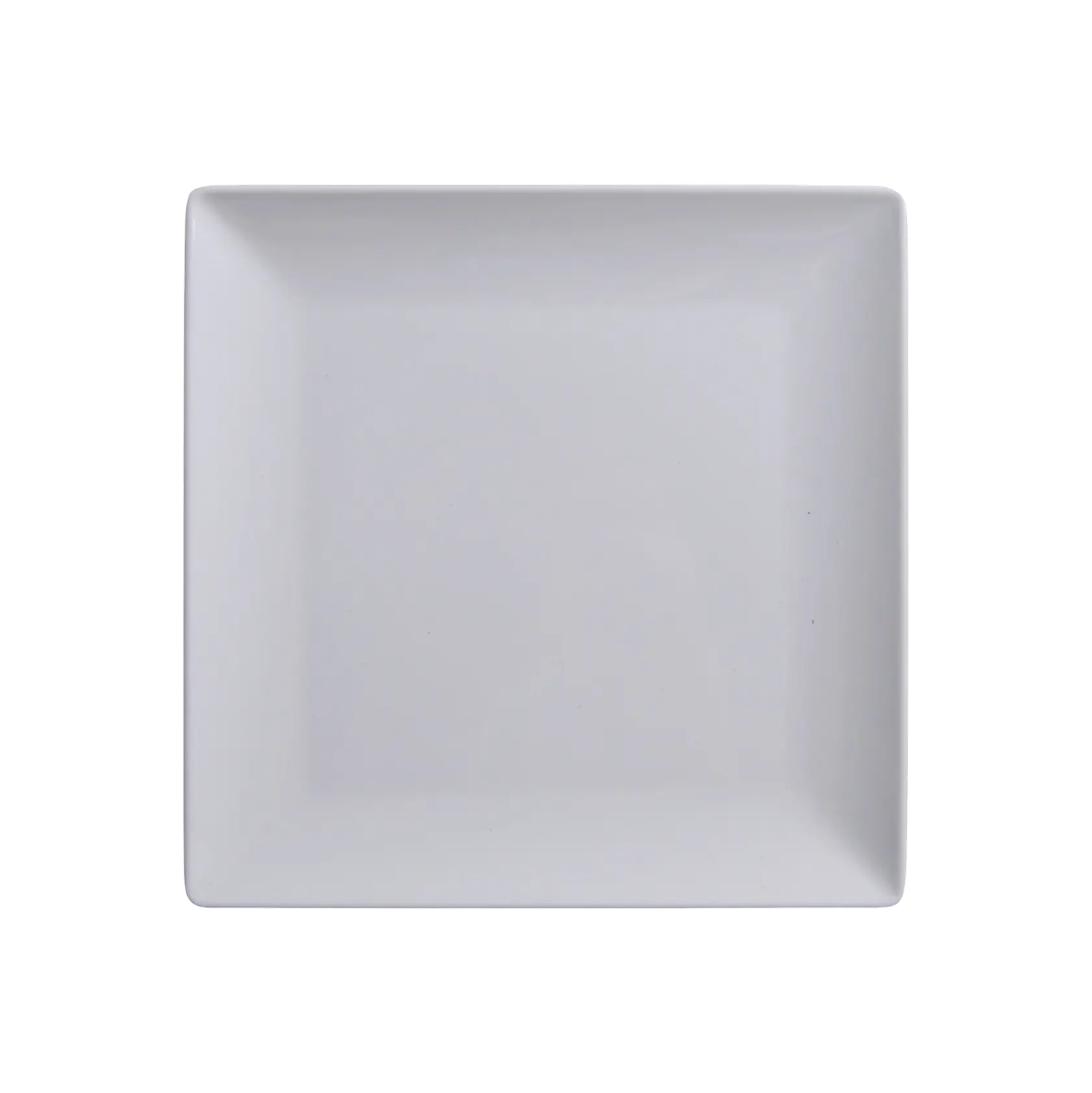 MM-5094 - Sleek 10'' Square Melamine Plate, Durable for Food Service