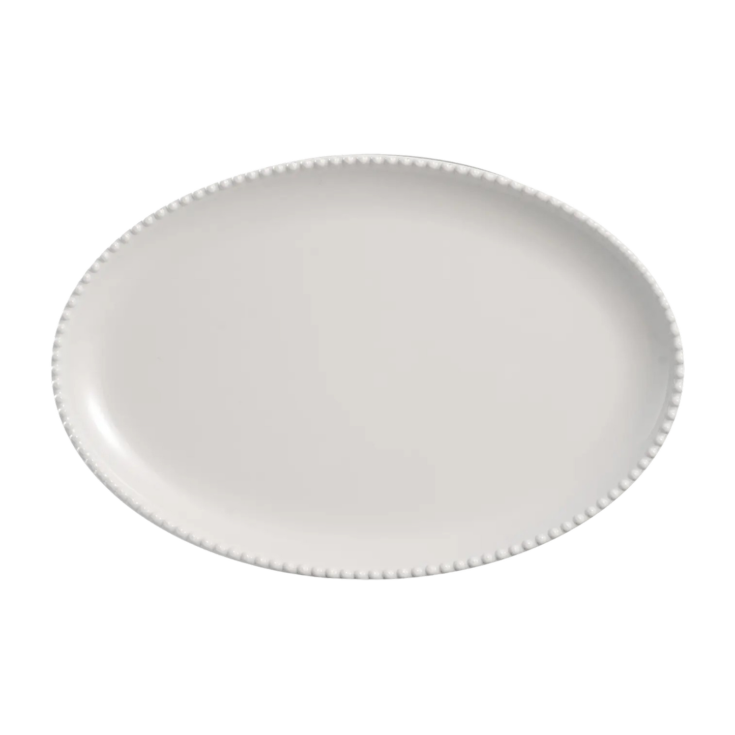 MM-5254 - 18x9'' Rectangular Melamine Beaded Platter, Commercial Grade