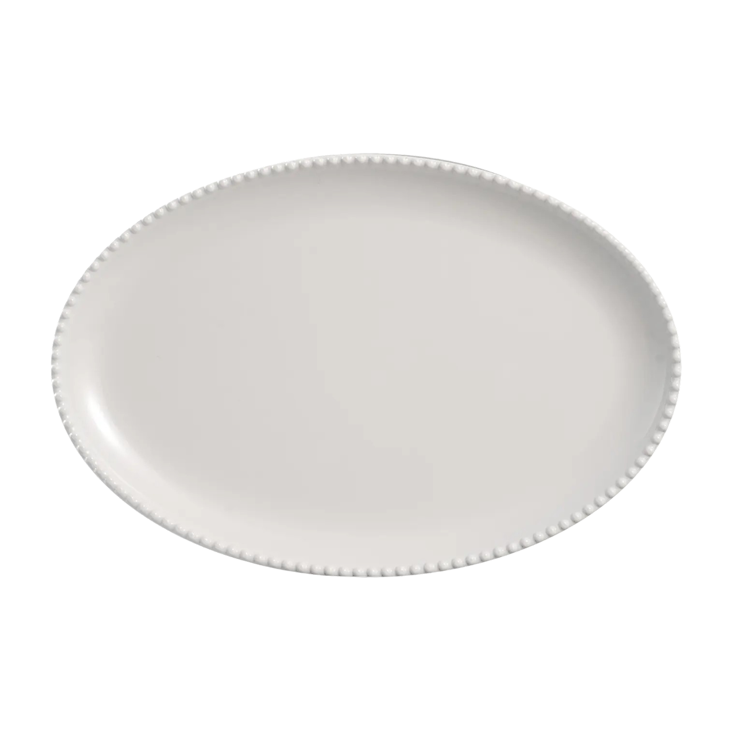 MM-5254 - 18x9'' Rectangular Melamine Beaded Platter, Commercial Grade