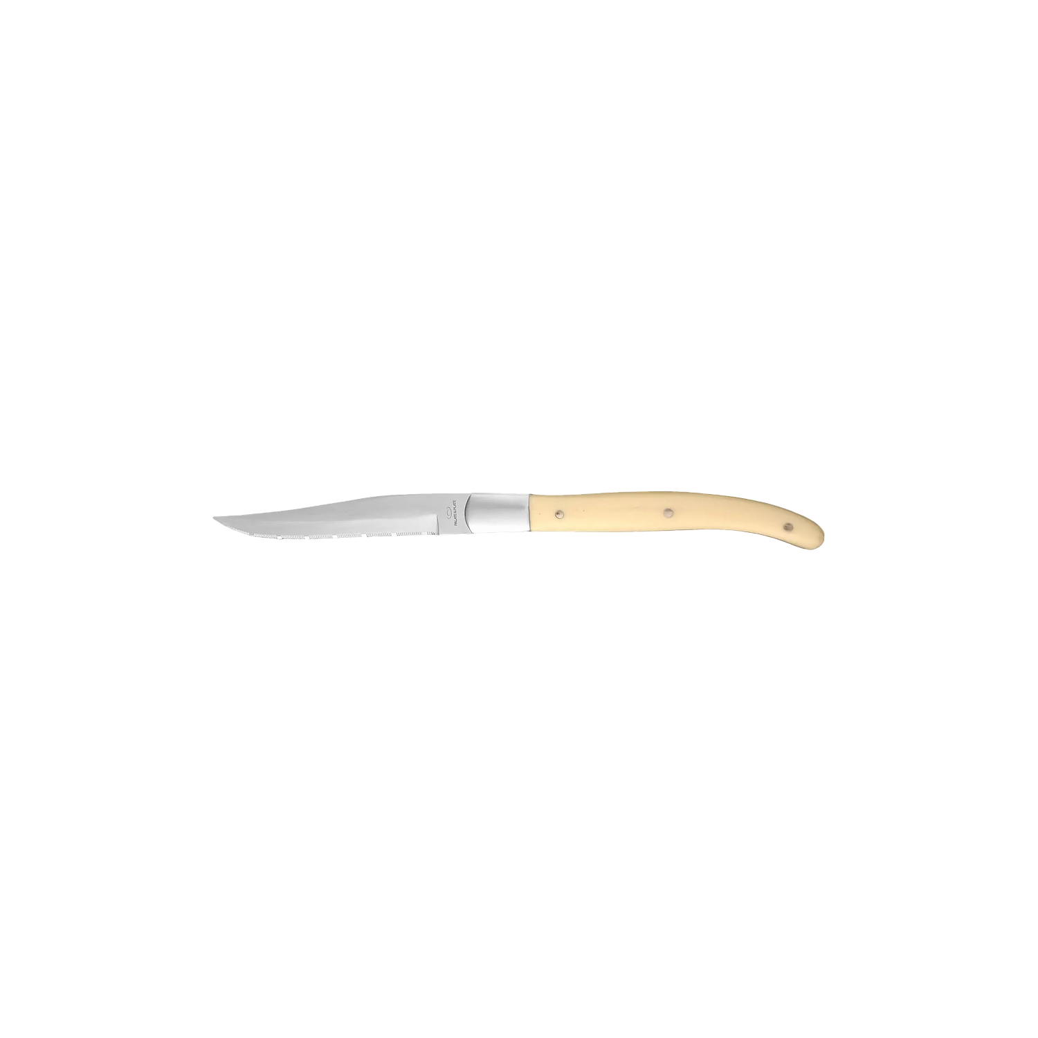 MW-1003 - Steak Knife Fully Serrated Ivory Handle