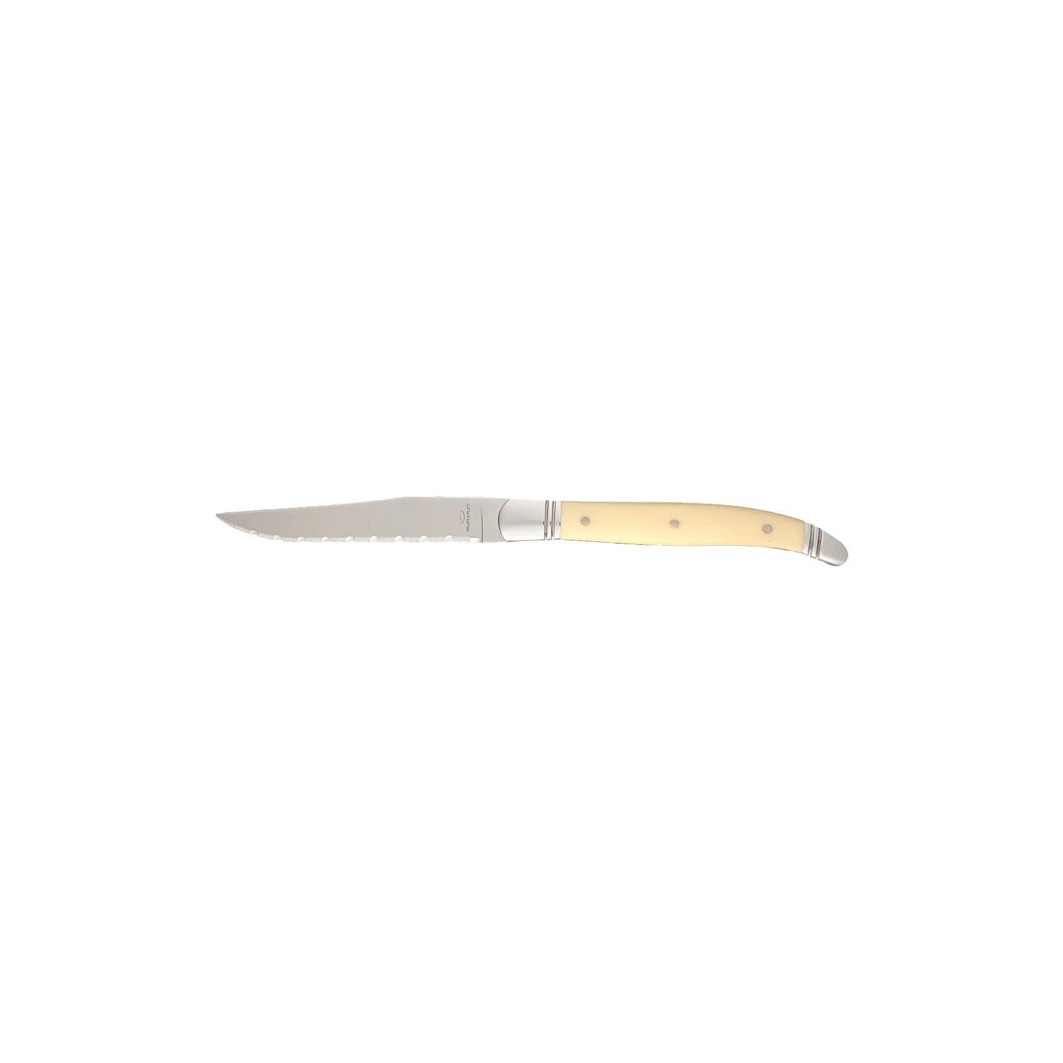 MW-1012 - Steak Knife Fully Serrated Ivory Handle