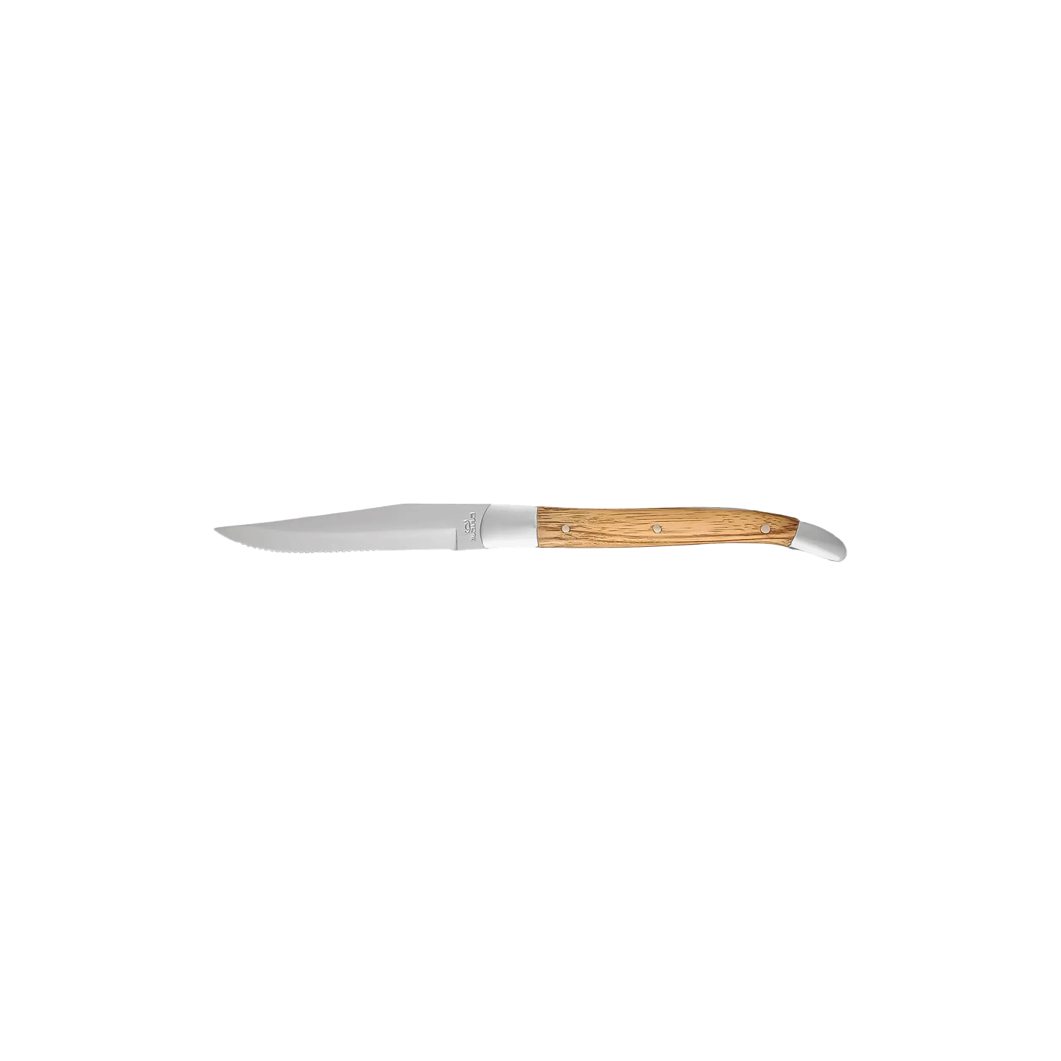 MW-1021 - Steak Knife Half Serrated Wood Handle