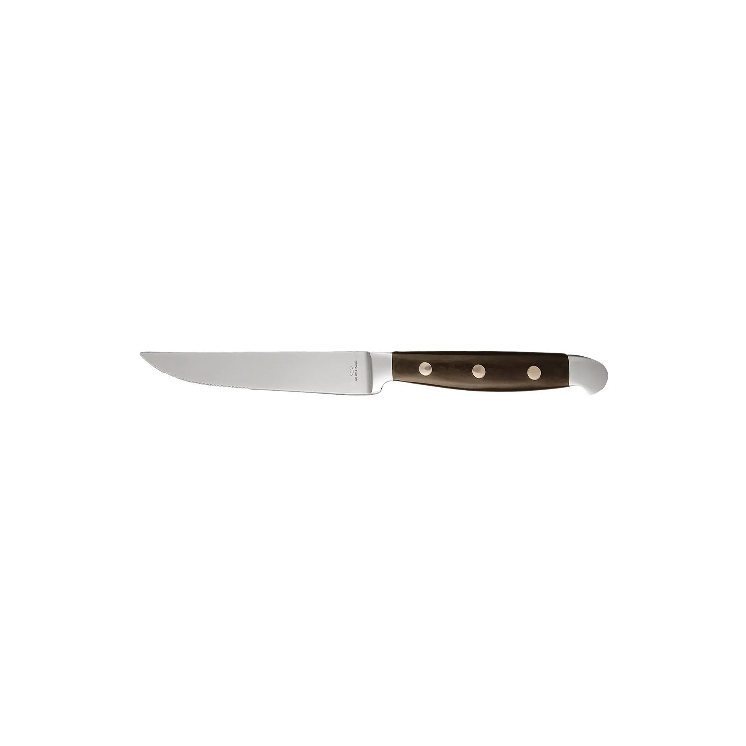 MW-1030 - Steak Knife Half Serrated Dark Handle