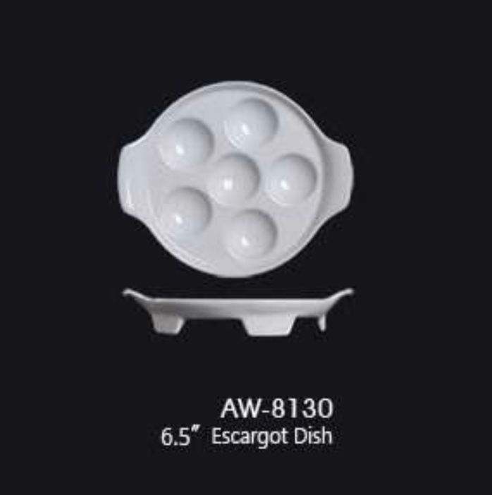 AW-8130 - 6.5” Escargot Dish