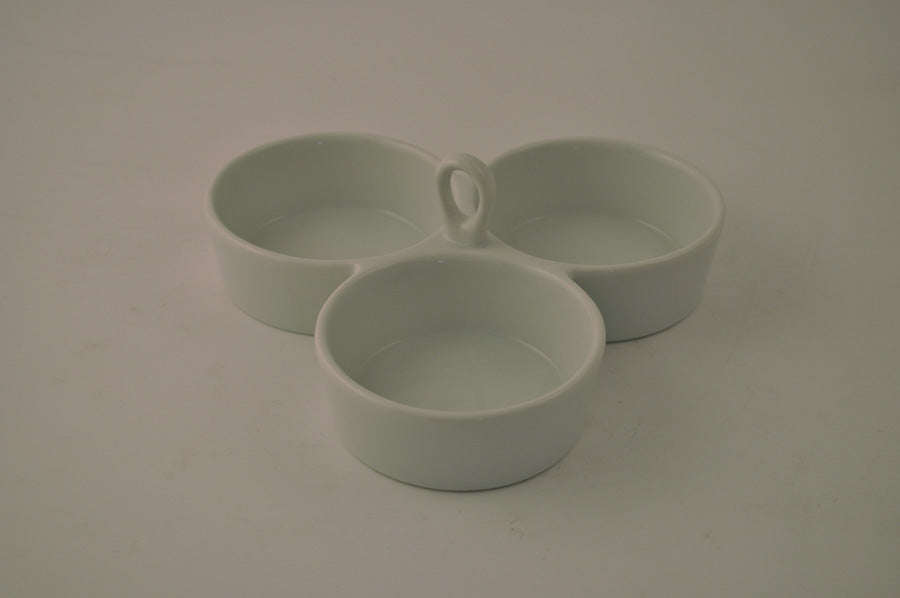 AW-7752 - 3 Section Appetizer Dish