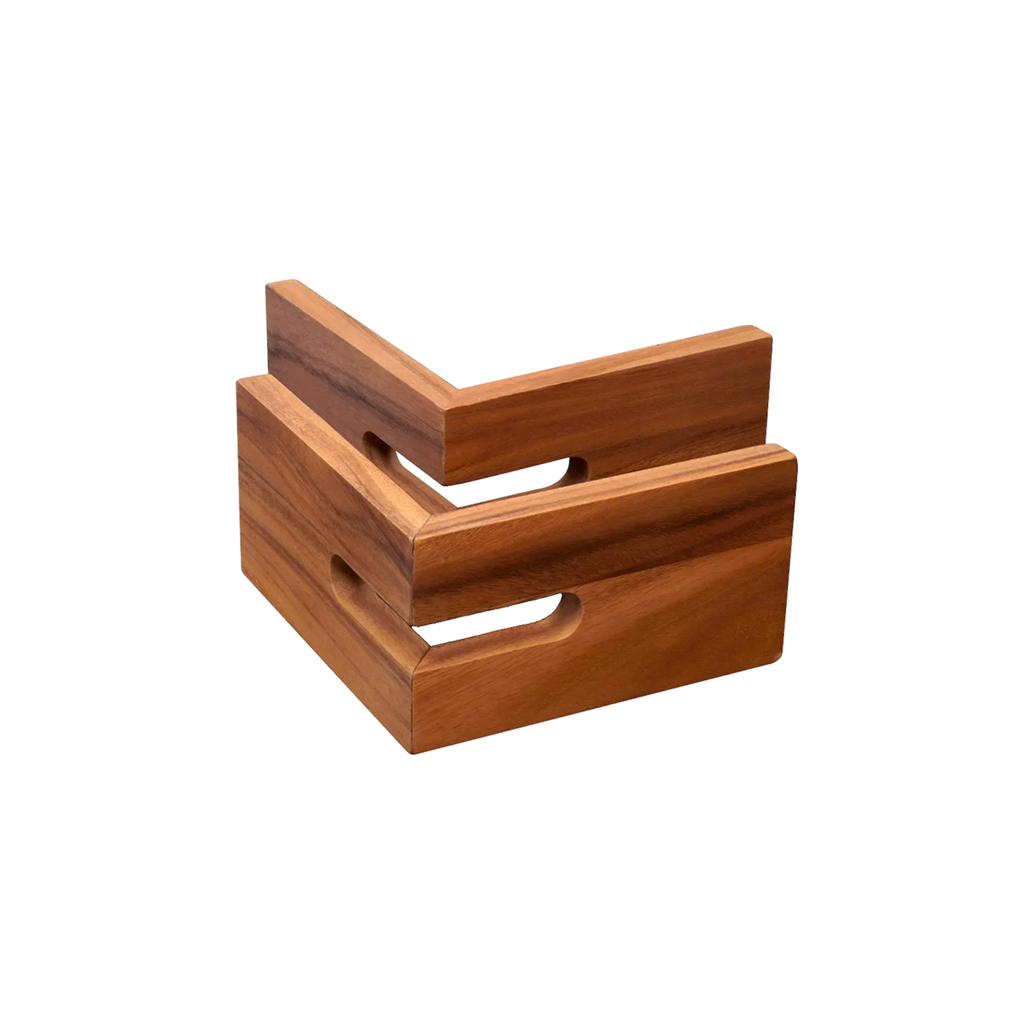 WP-2000 - Modular riser 4.25’’ H, acacia wood