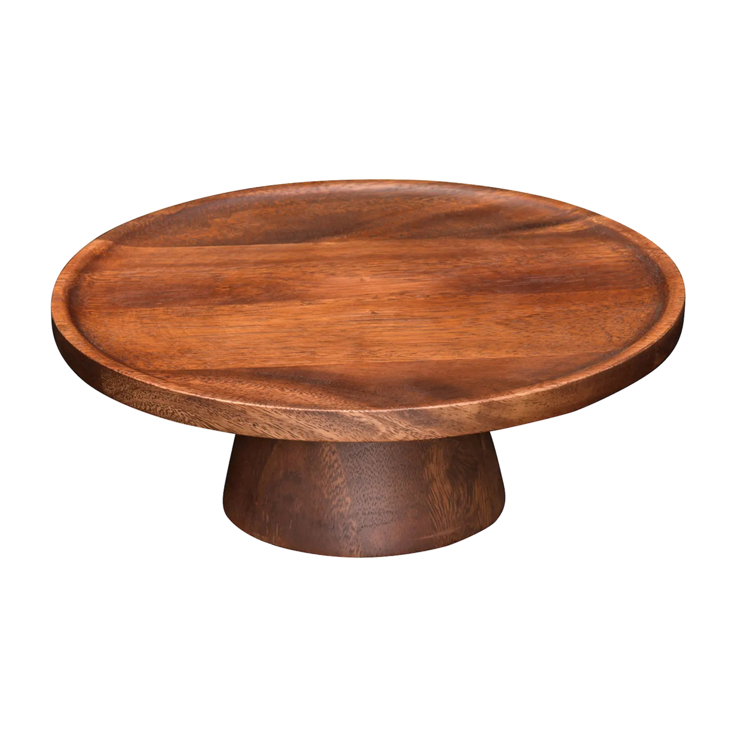 WP-2052 - Cake stand 13’’ acacia wood
