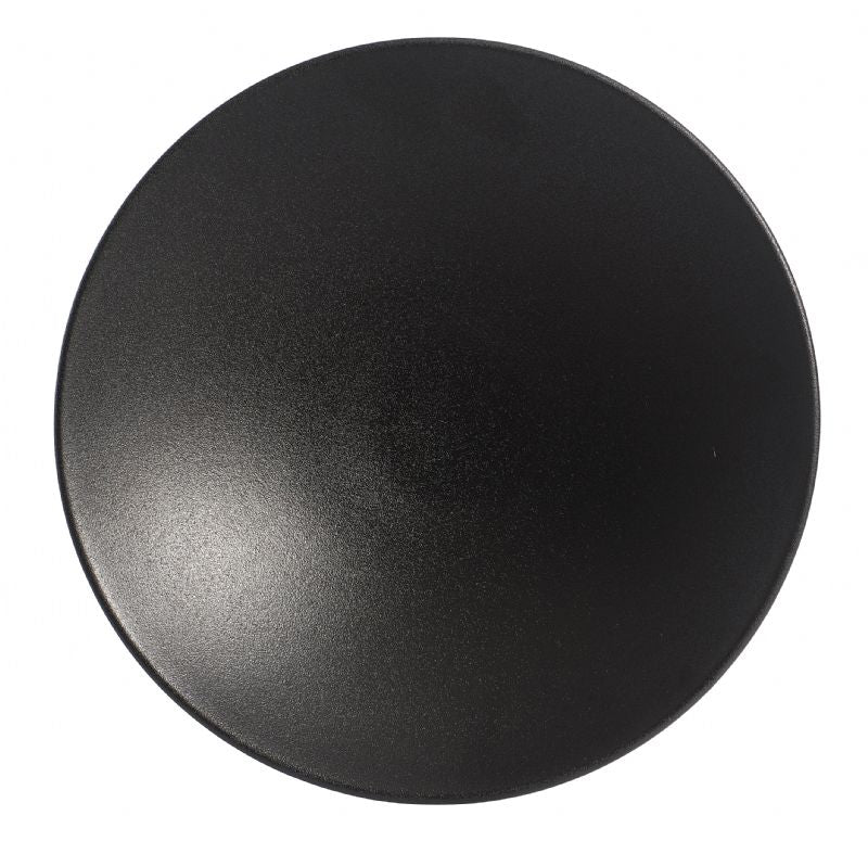 BK0070: 10" Round Bowl 40 oz. Black Chinaware Side View