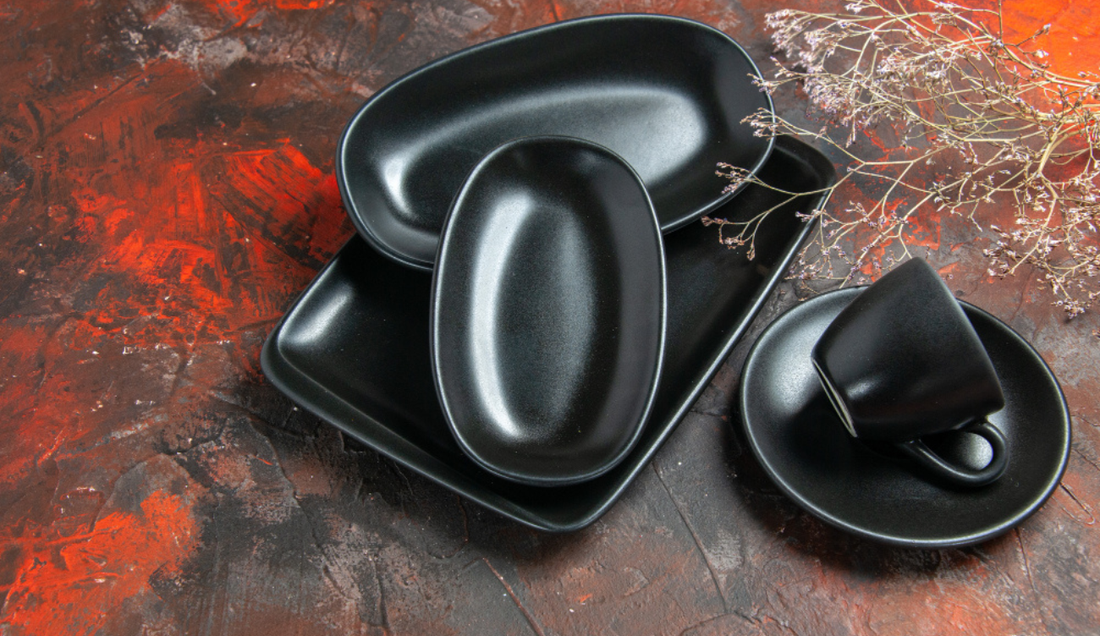 Why a Black Dinnerware Set Changes the Way Food Is Presented
