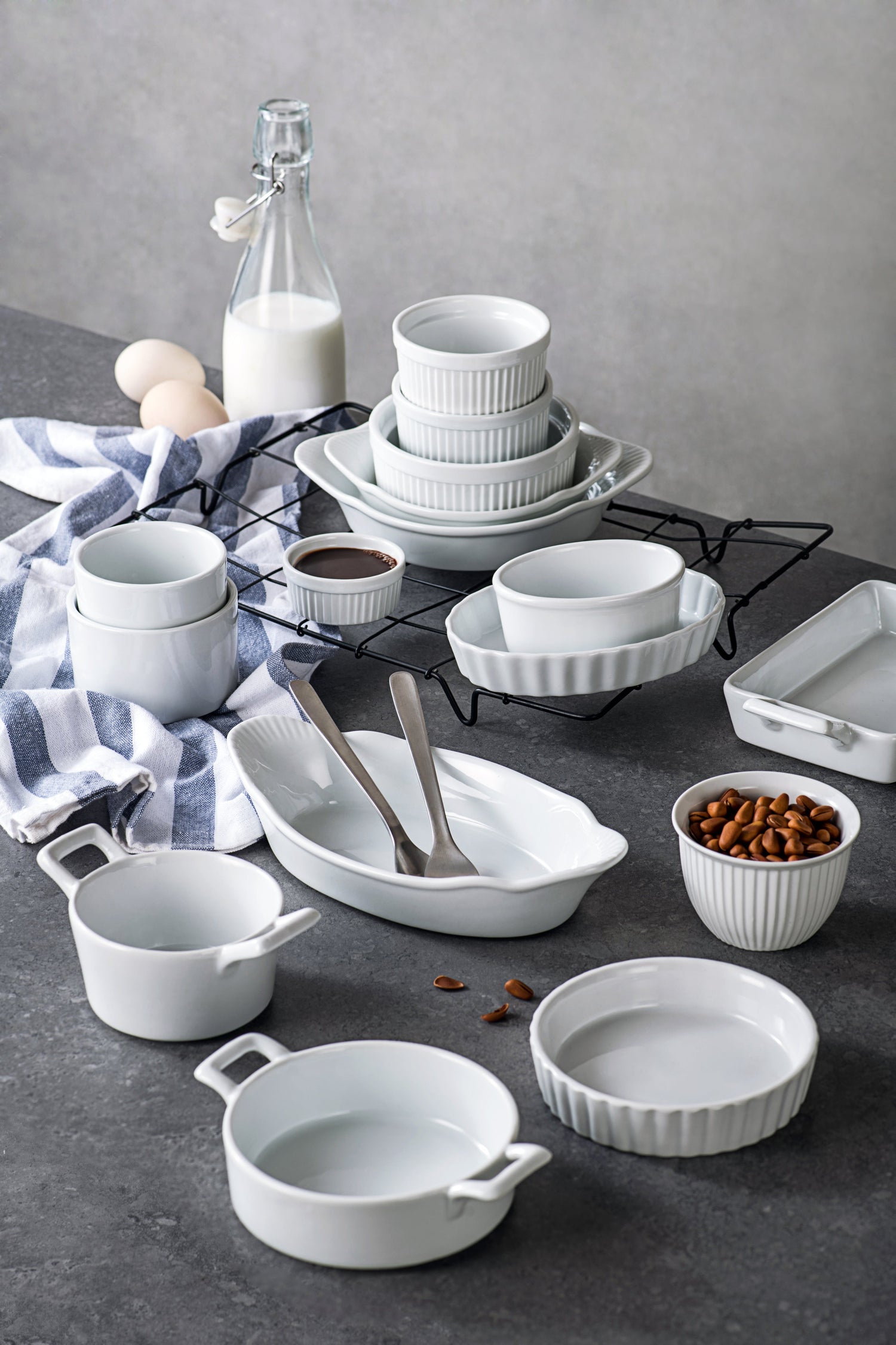 Porcelain Baking Dishes & Ovenware | Palate & Plate