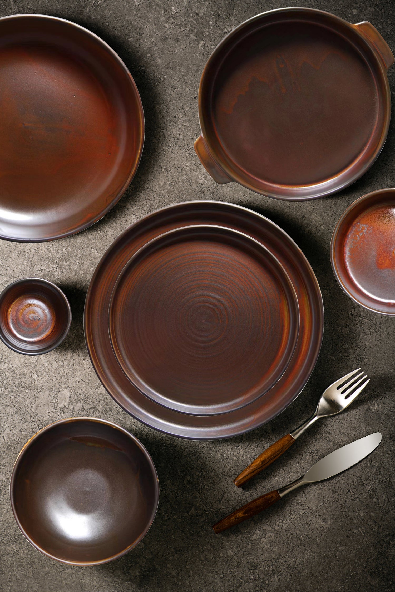 Black Lava Porcelain Collection | Palate & Plate