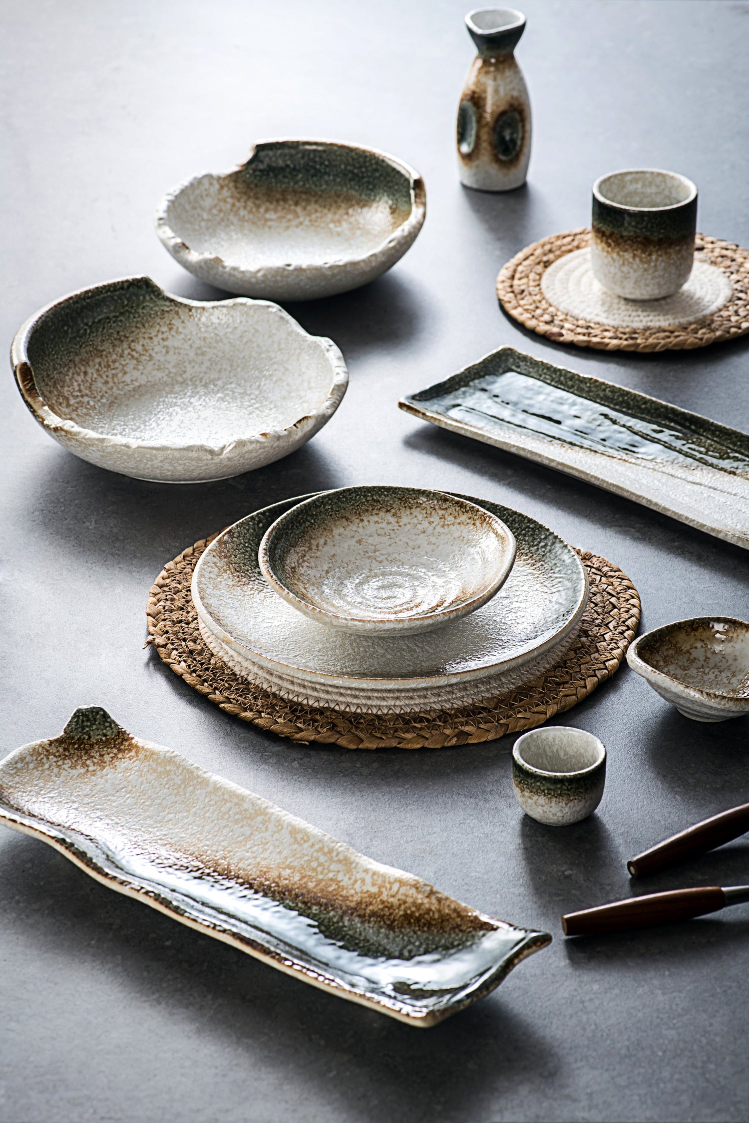 Seaweed Marine Dinner Bowls & Plates | Palate & Plate