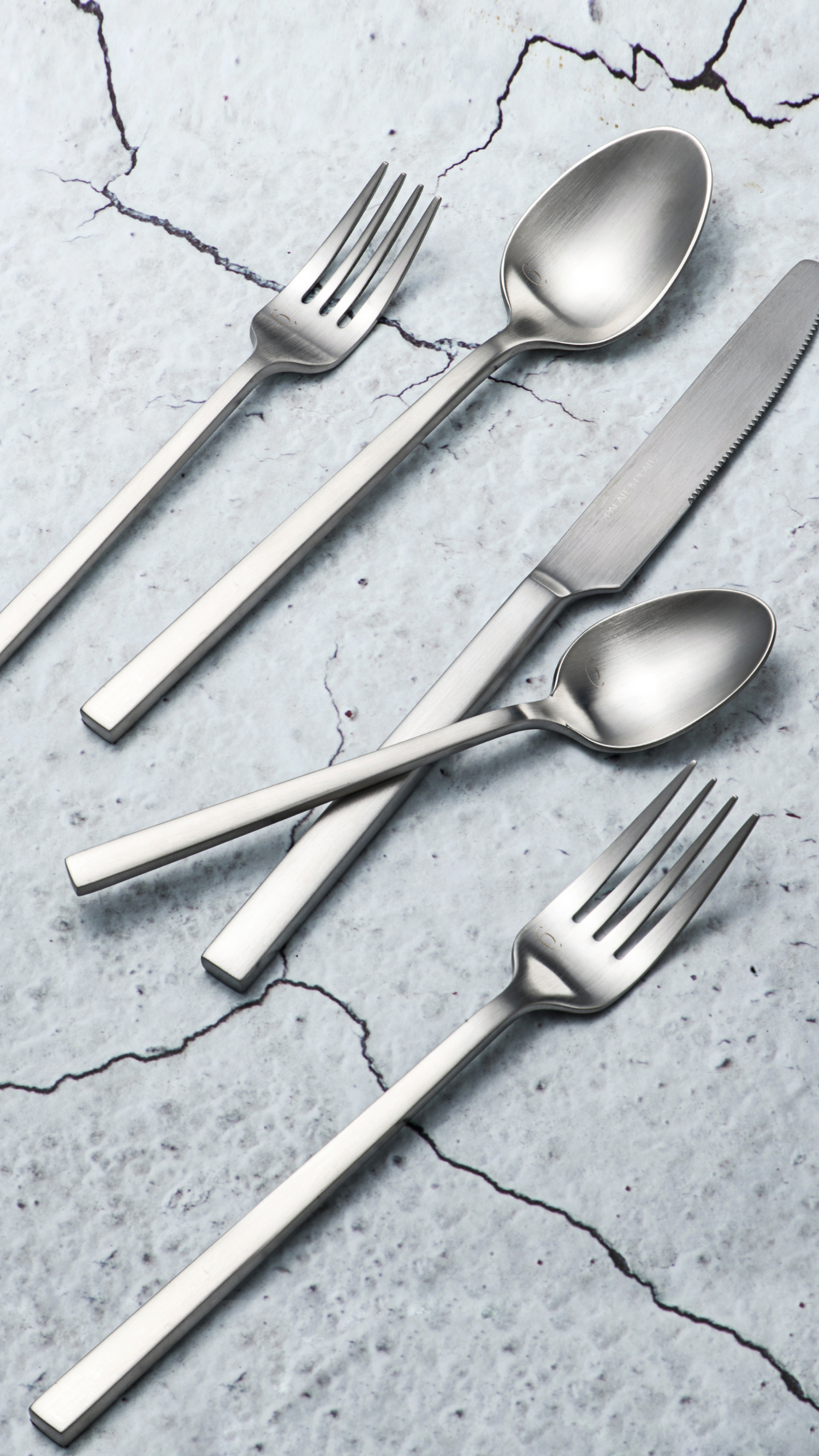 Moderne Satin Stainless Flatware | Palate & Plate
