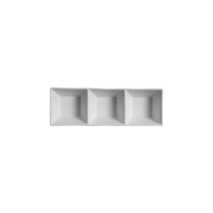 AW-0216 - 7 x 2.5'' Appet. Dish 3 Section